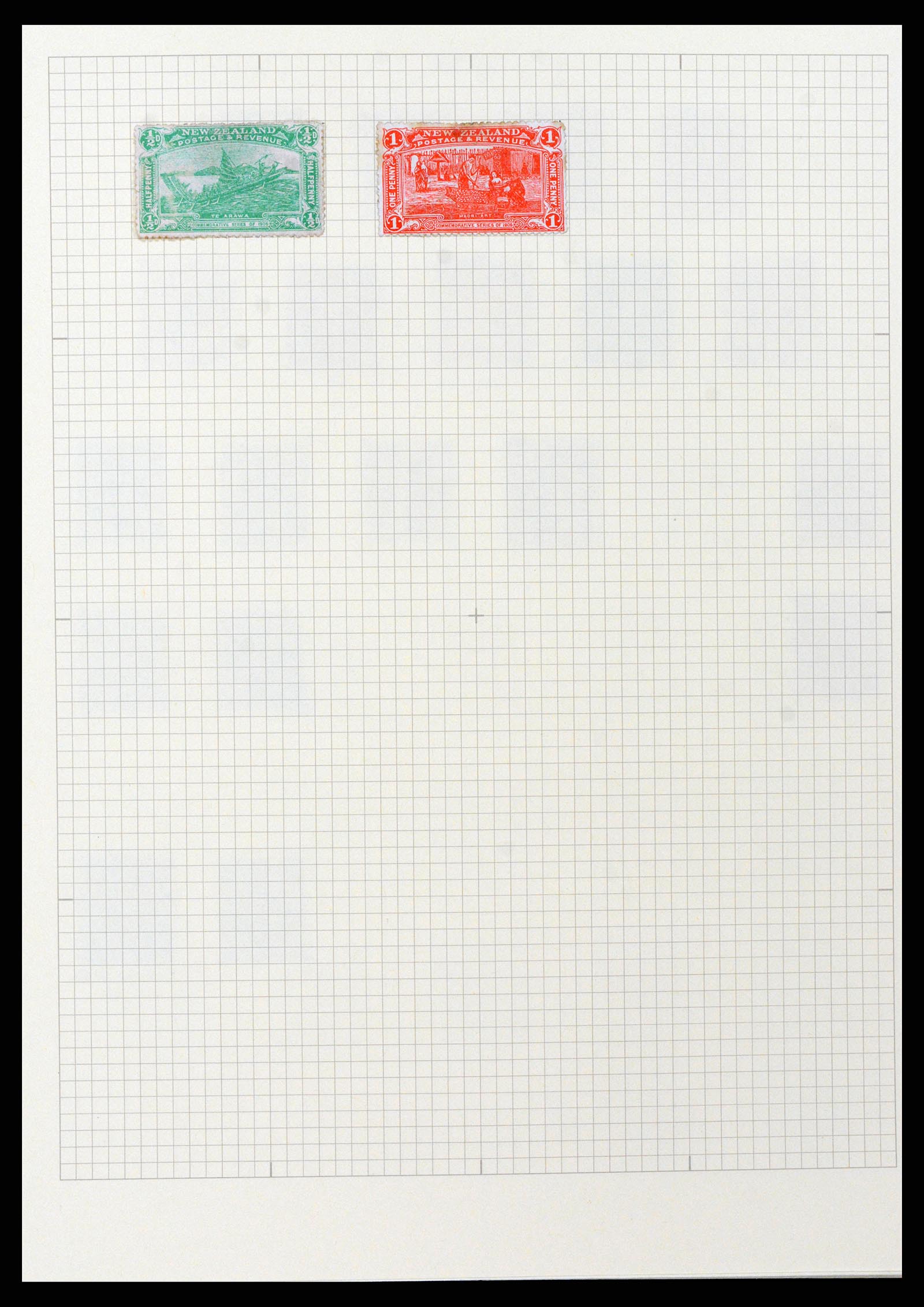 37608 024 - Postzegelverzameling 37608 Nieuw Zeeland 1874-2014.