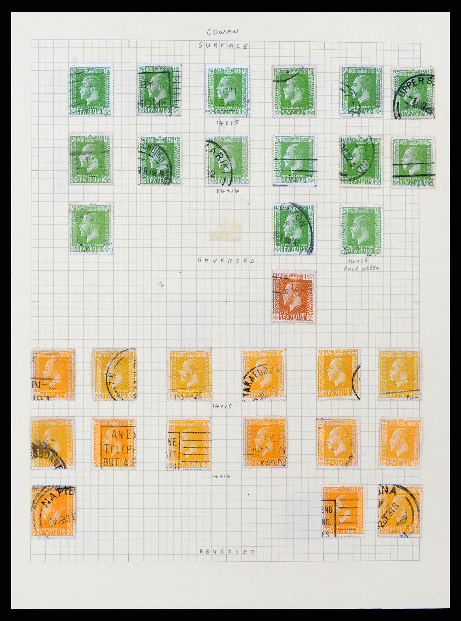 37608 036 - Postzegelverzameling 37608 Nieuw Zeeland 1874-2014.