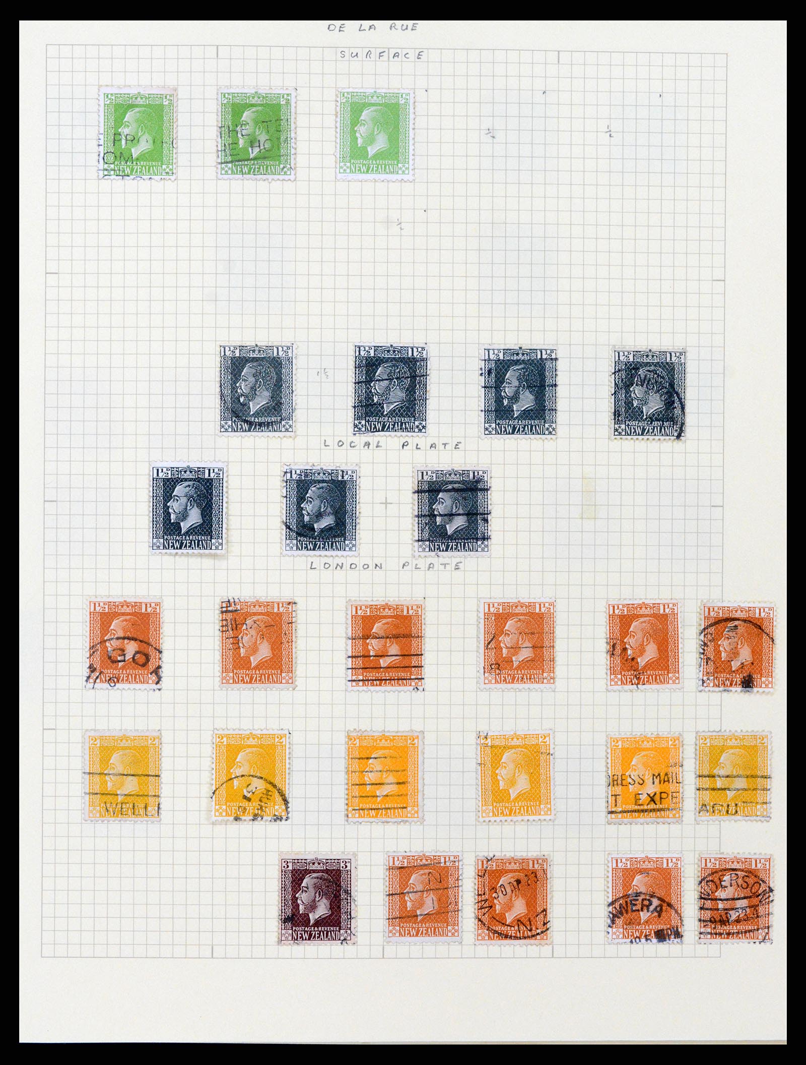 37608 039 - Postzegelverzameling 37608 Nieuw Zeeland 1874-2014.
