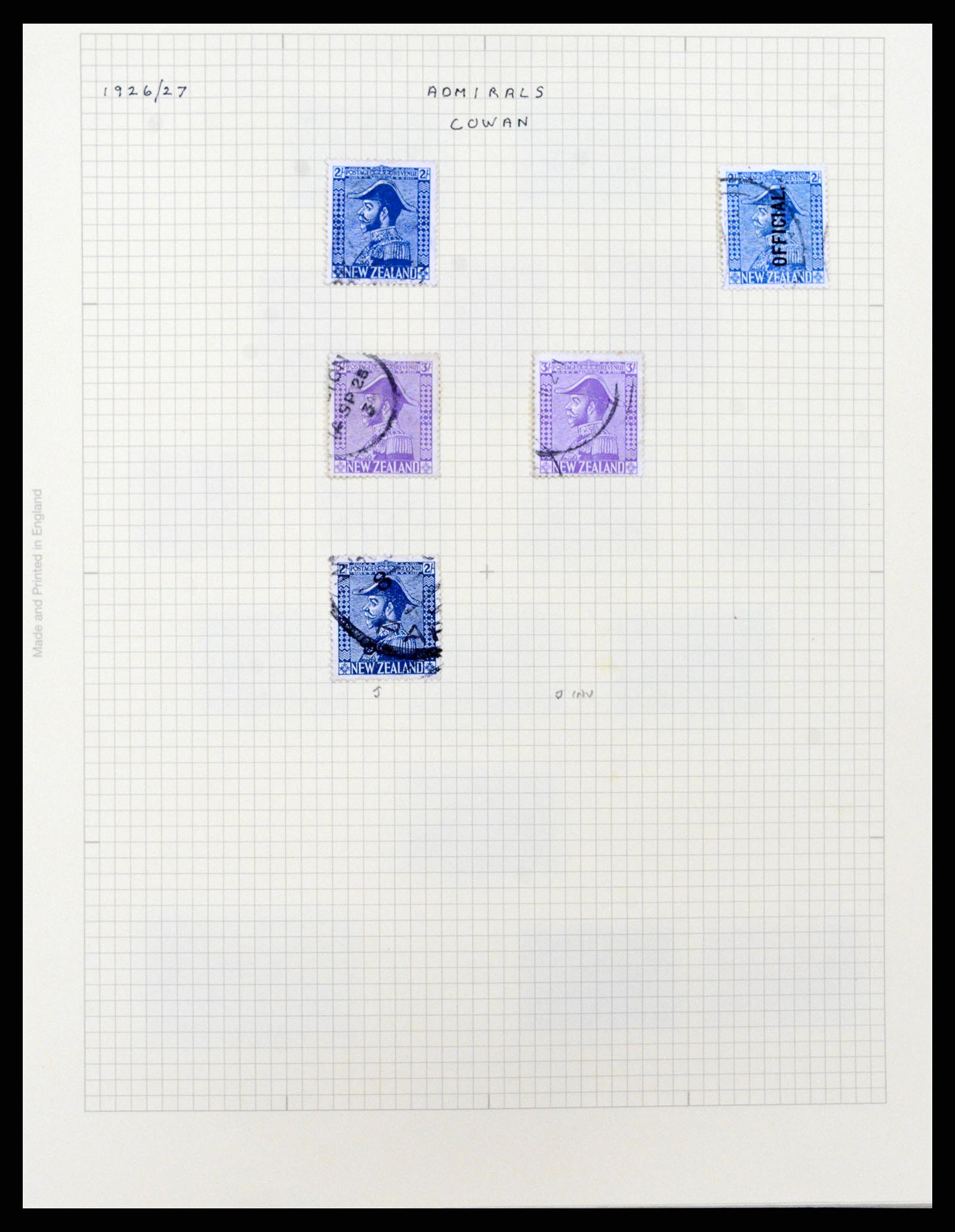 37608 044 - Postzegelverzameling 37608 Nieuw Zeeland 1874-2014.