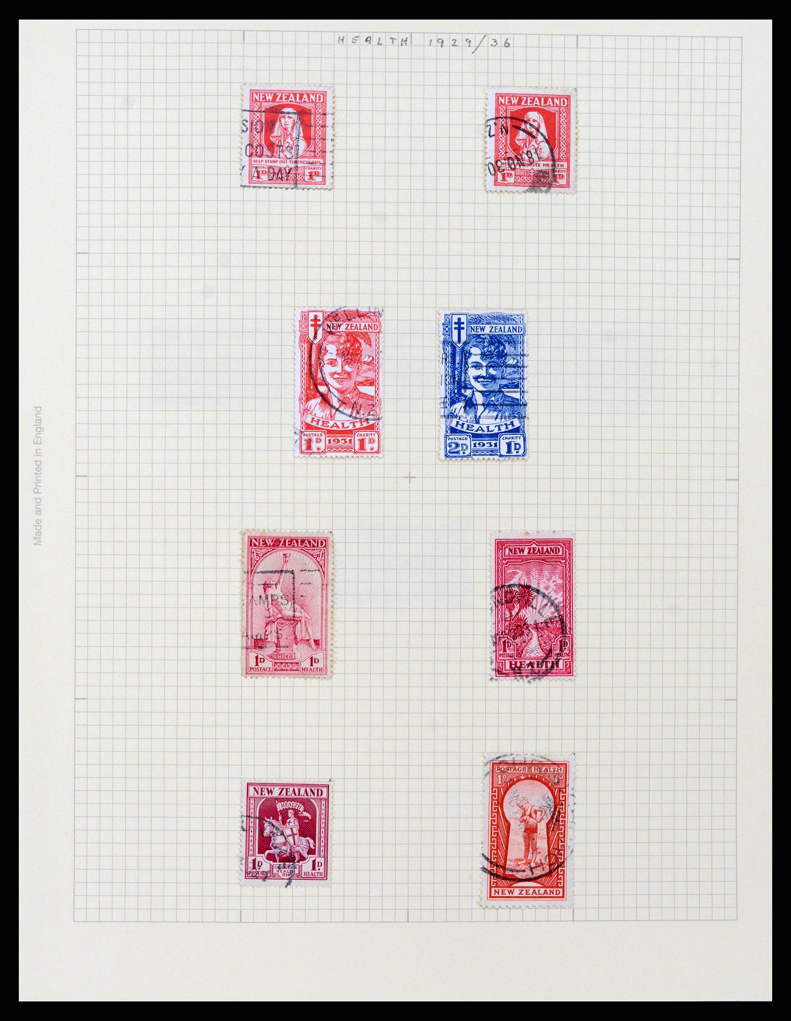 37608 047 - Stamp collection 37608 New Zealand 1874-2014.