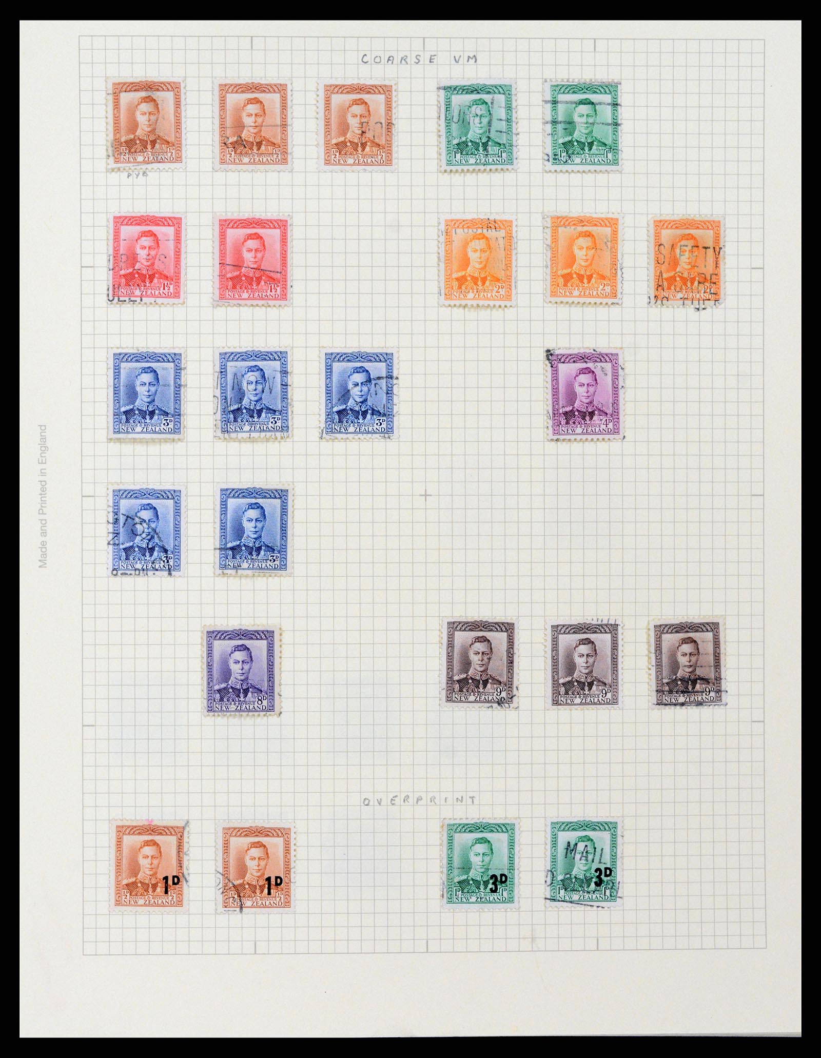 37608 065 - Postzegelverzameling 37608 Nieuw Zeeland 1874-2014.