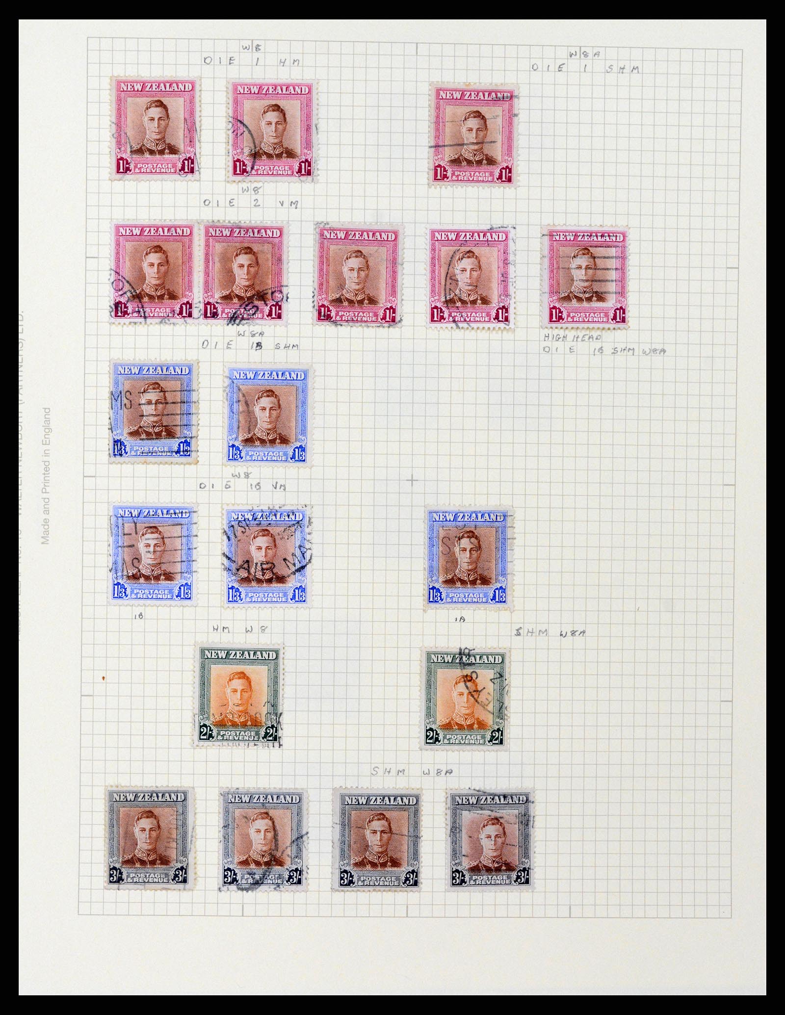 37608 067 - Postzegelverzameling 37608 Nieuw Zeeland 1874-2014.