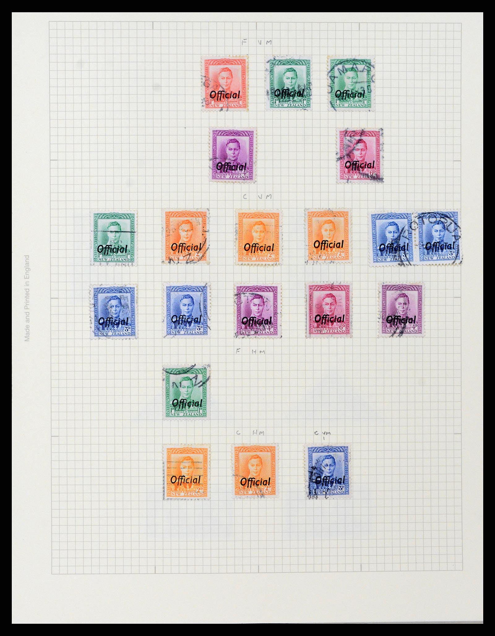37608 069 - Postzegelverzameling 37608 Nieuw Zeeland 1874-2014.