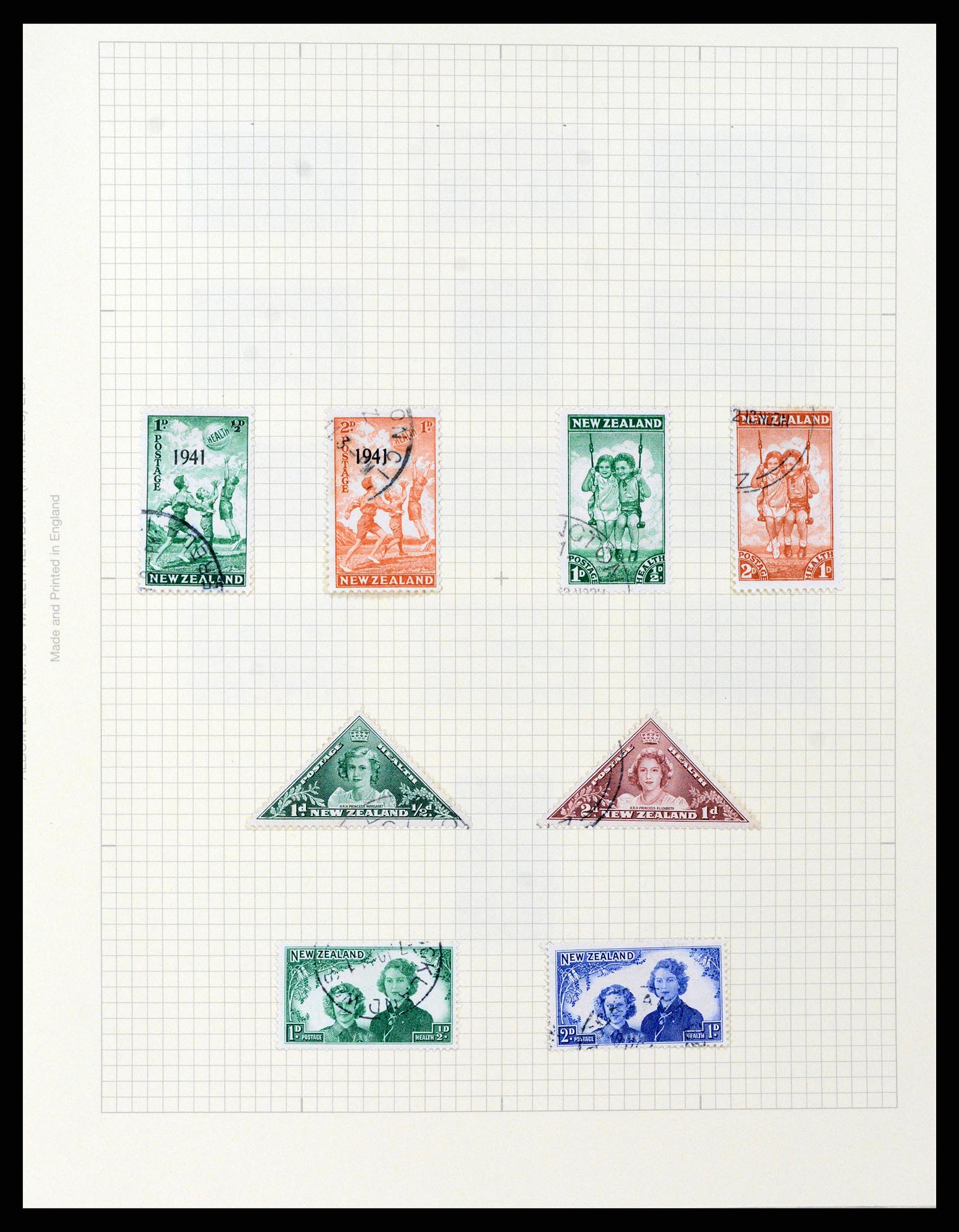 37608 070 - Postzegelverzameling 37608 Nieuw Zeeland 1874-2014.