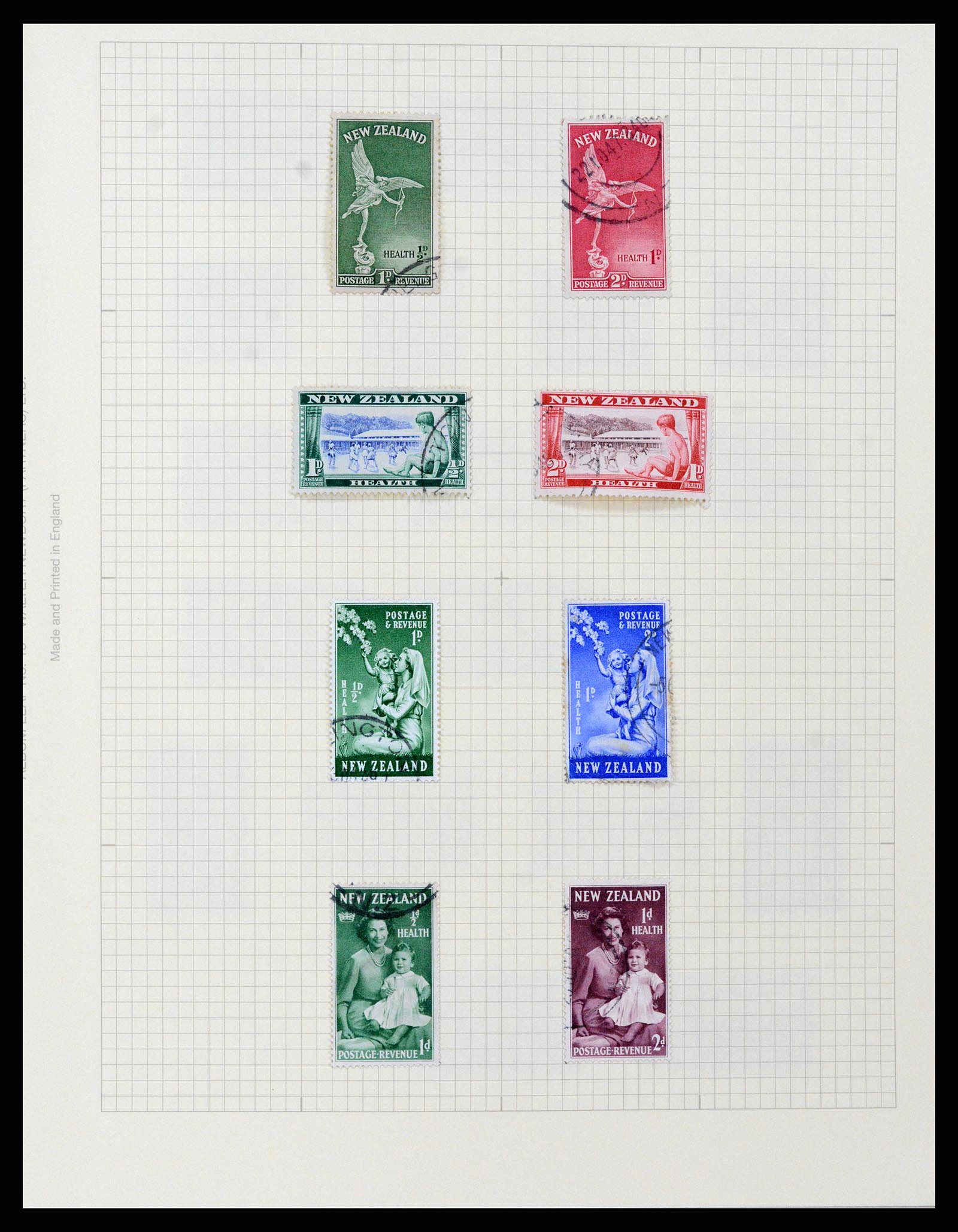 37608 074 - Postzegelverzameling 37608 Nieuw Zeeland 1874-2014.