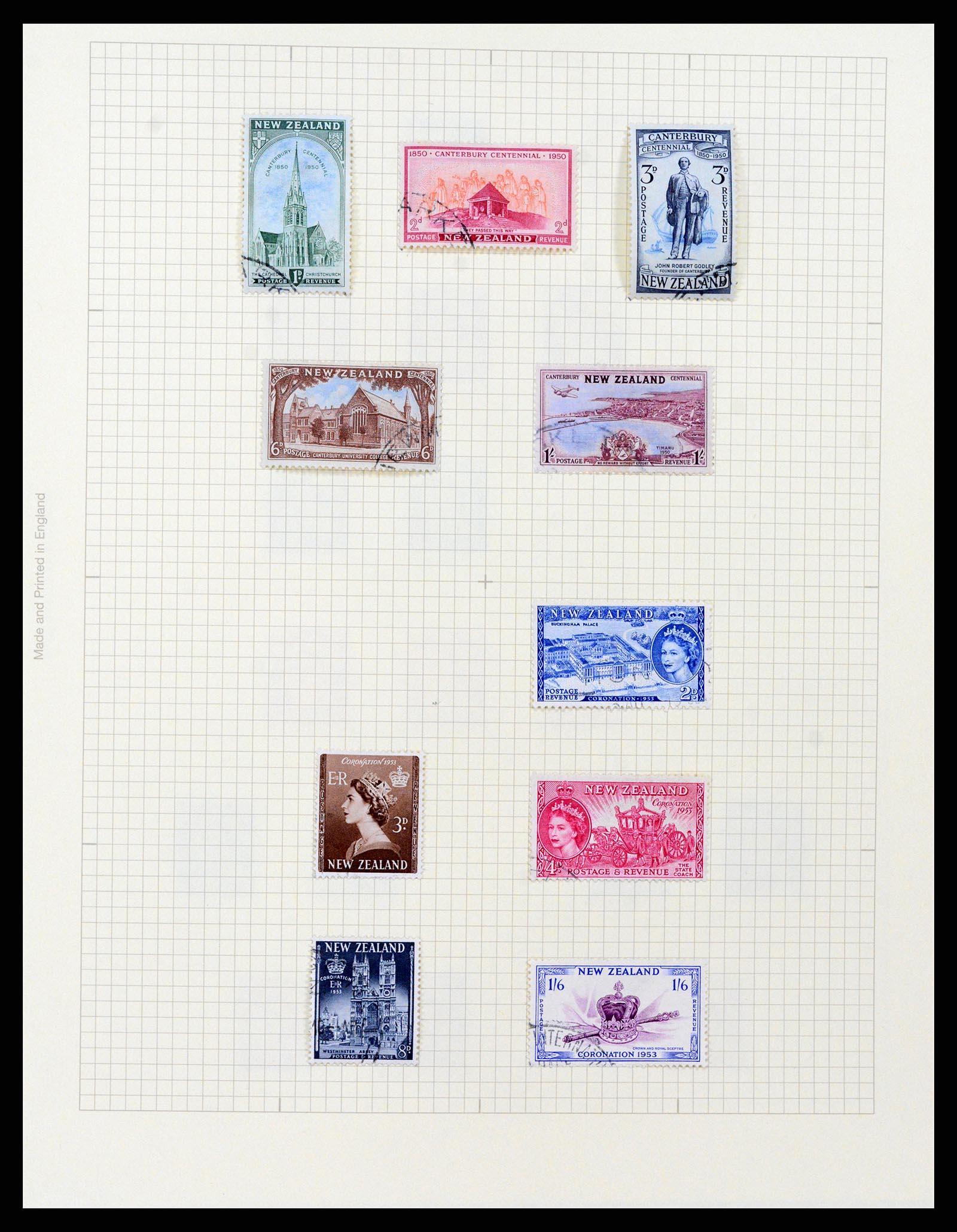 37608 078 - Postzegelverzameling 37608 Nieuw Zeeland 1874-2014.