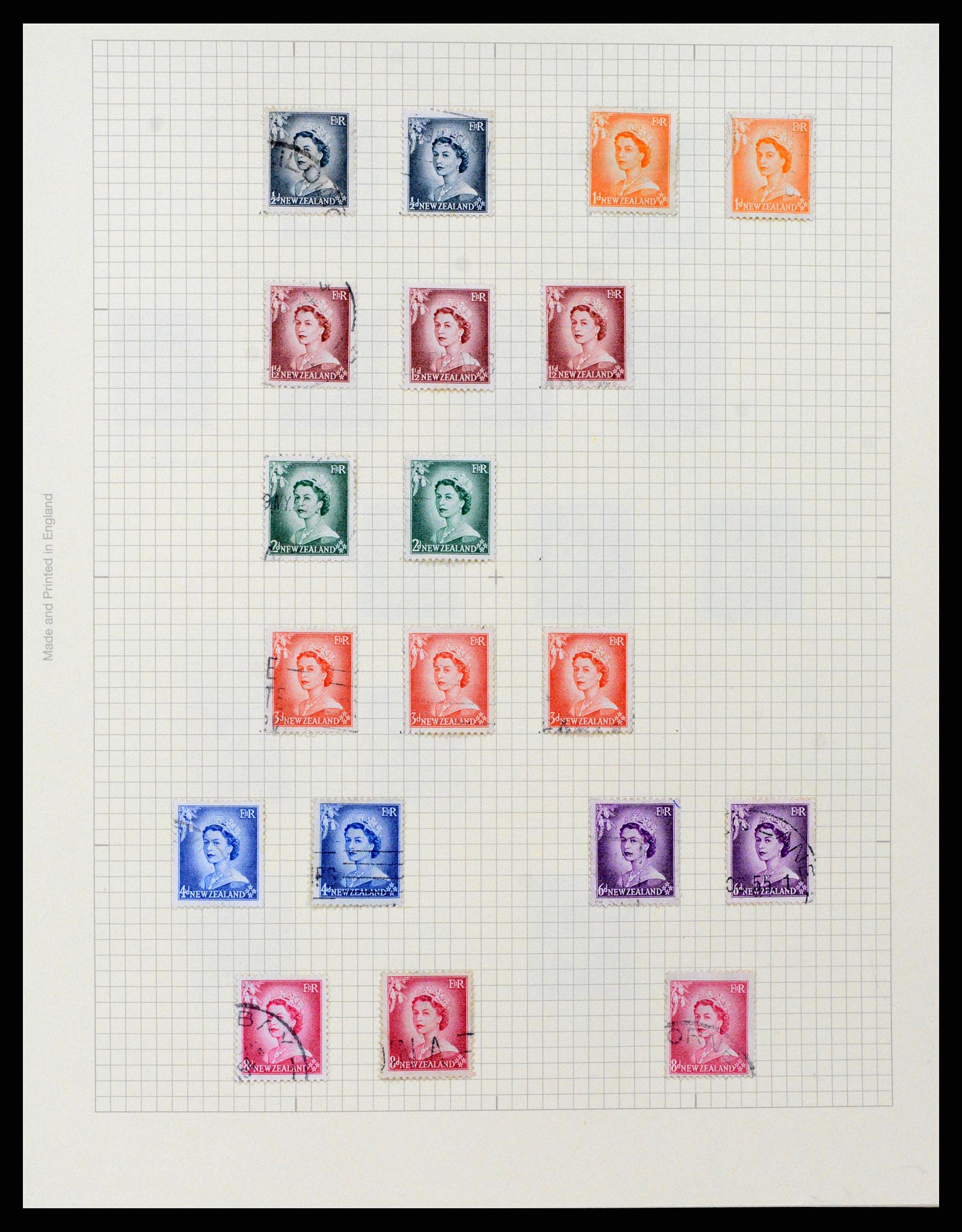 37608 079 - Postzegelverzameling 37608 Nieuw Zeeland 1874-2014.