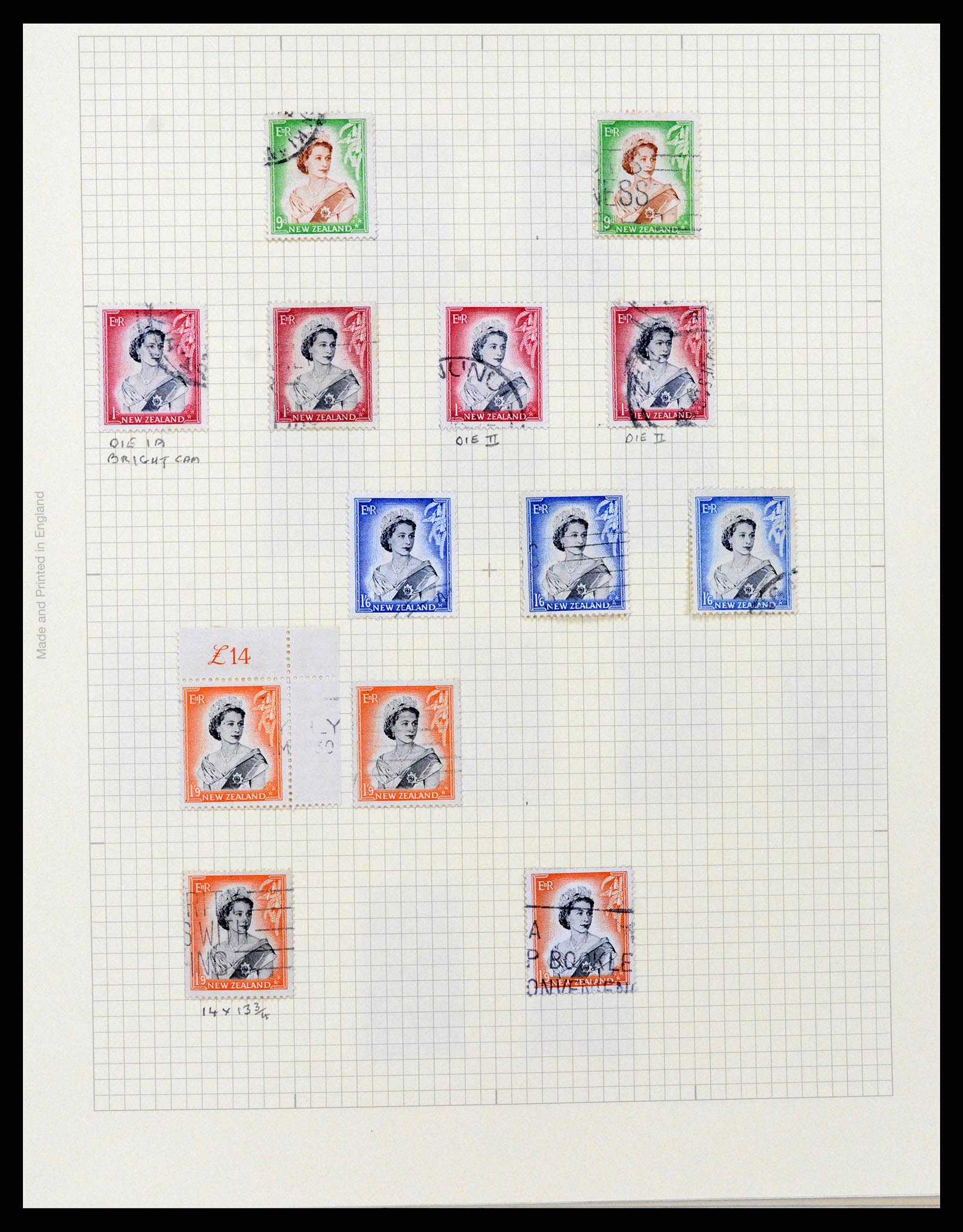 37608 080 - Postzegelverzameling 37608 Nieuw Zeeland 1874-2014.