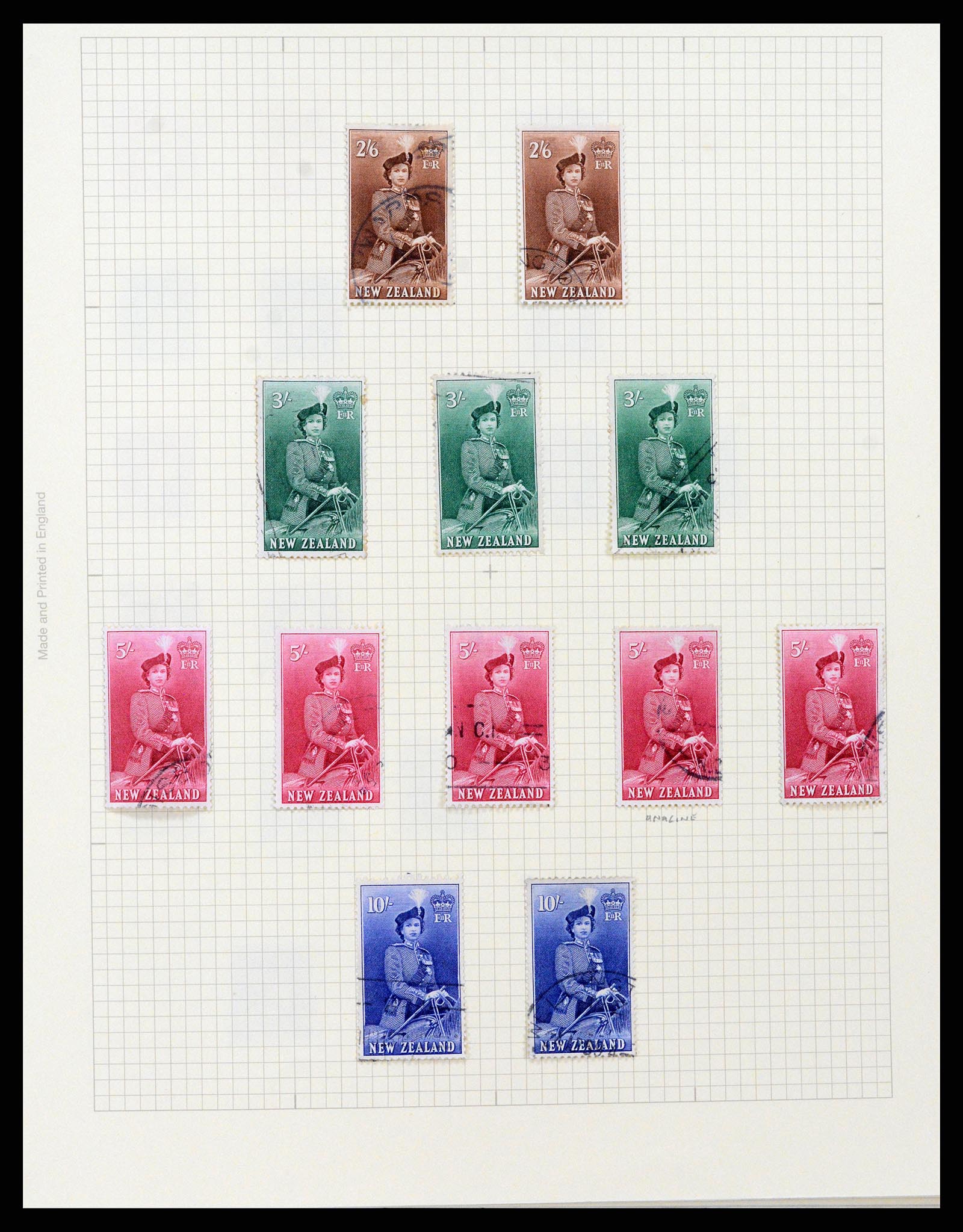 37608 081 - Stamp collection 37608 New Zealand 1874-2014.