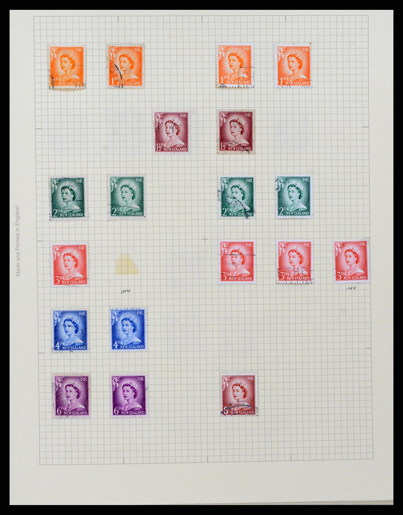 37608 083 - Postzegelverzameling 37608 Nieuw Zeeland 1874-2014.