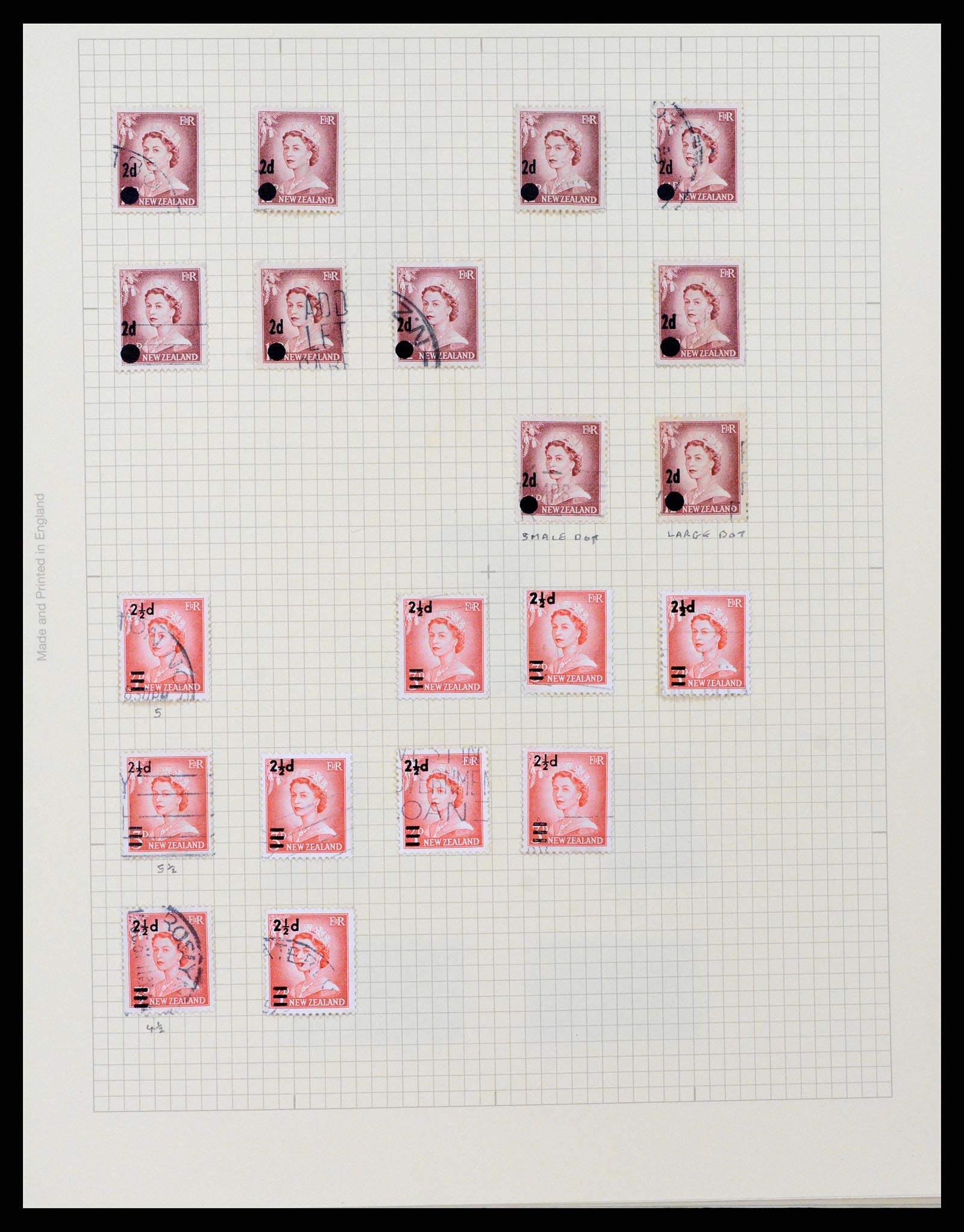 37608 084 - Postzegelverzameling 37608 Nieuw Zeeland 1874-2014.
