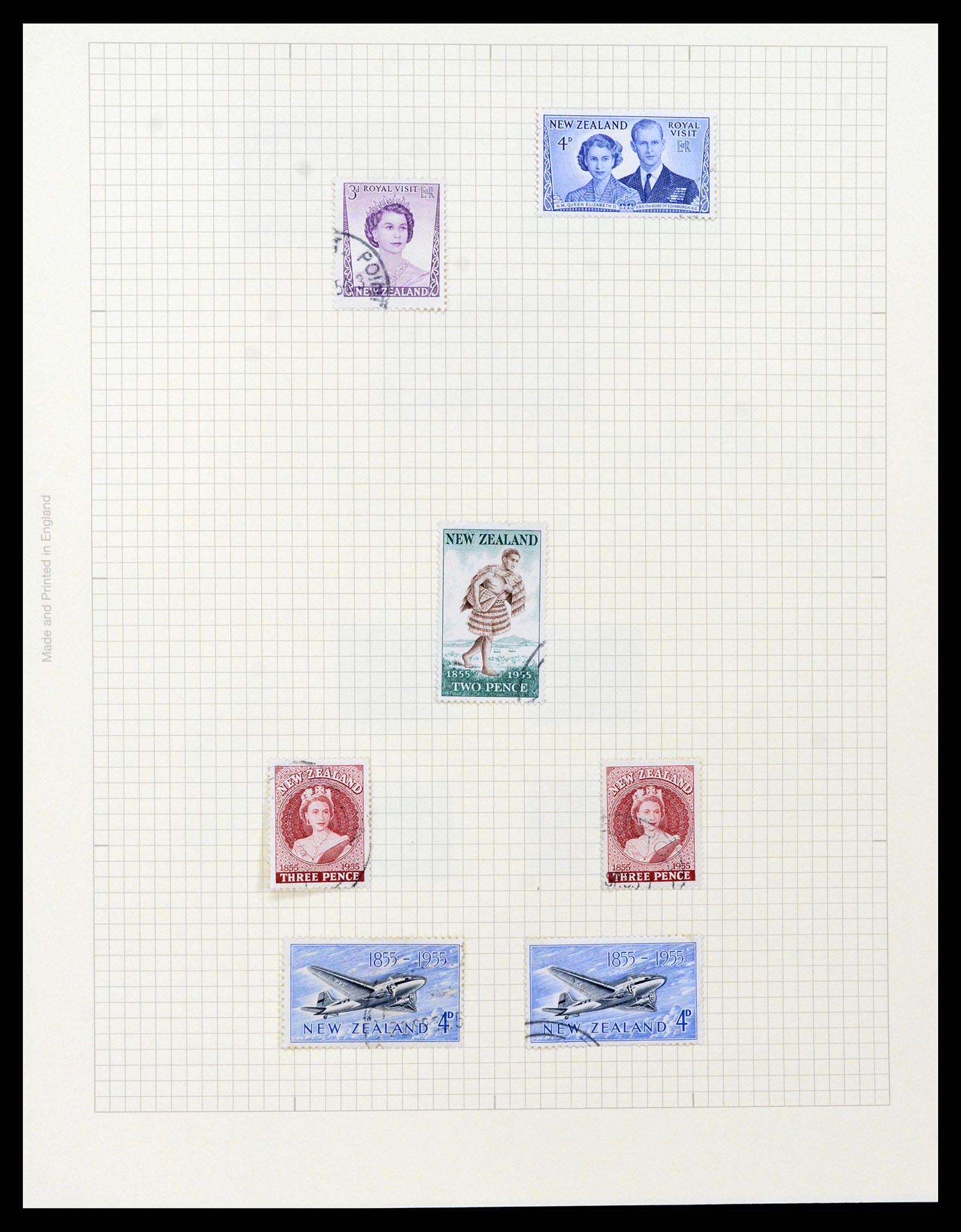 37608 085 - Postzegelverzameling 37608 Nieuw Zeeland 1874-2014.