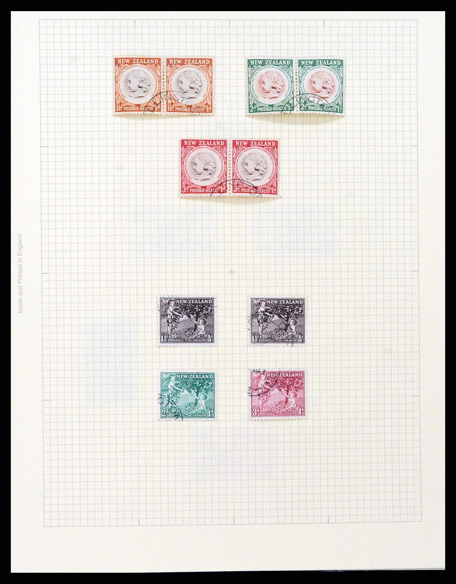 37608 086 - Postzegelverzameling 37608 Nieuw Zeeland 1874-2014.