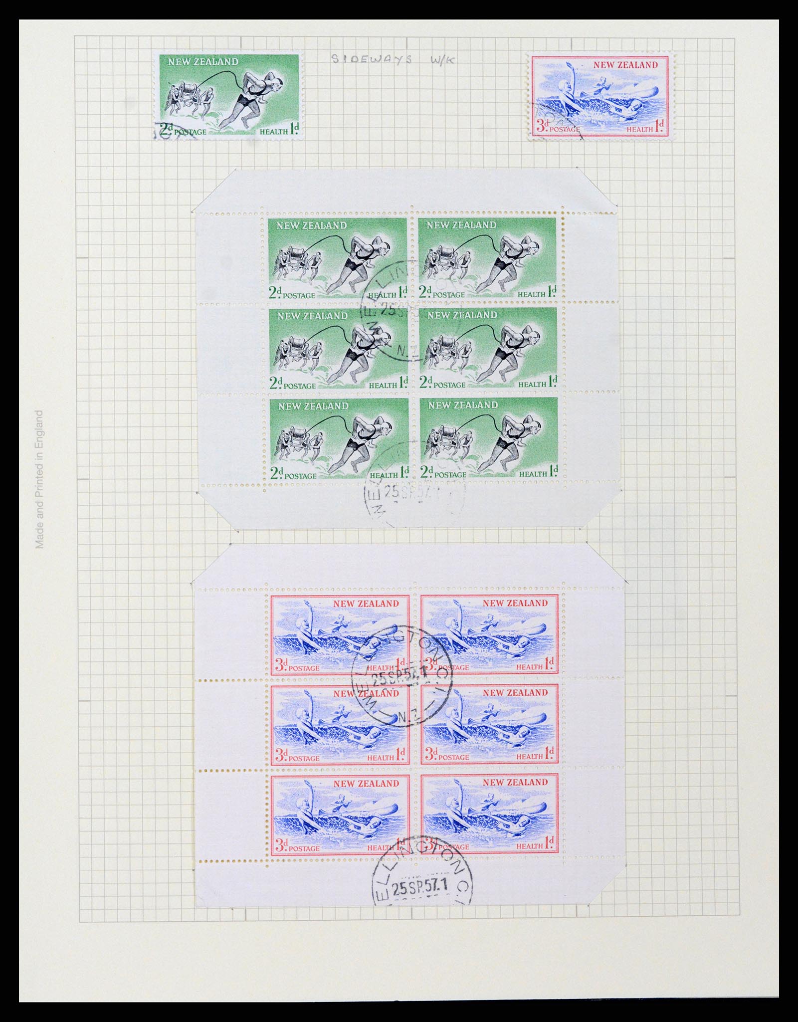 37608 088 - Postzegelverzameling 37608 Nieuw Zeeland 1874-2014.