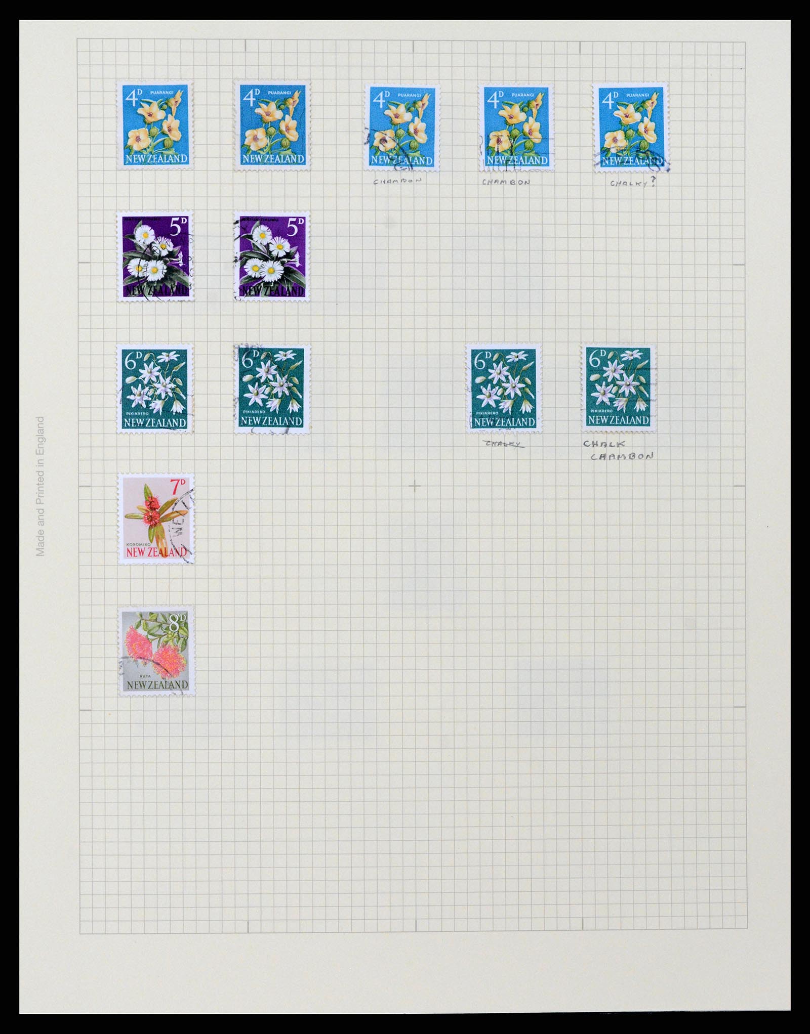 37608 094 - Postzegelverzameling 37608 Nieuw Zeeland 1874-2014.