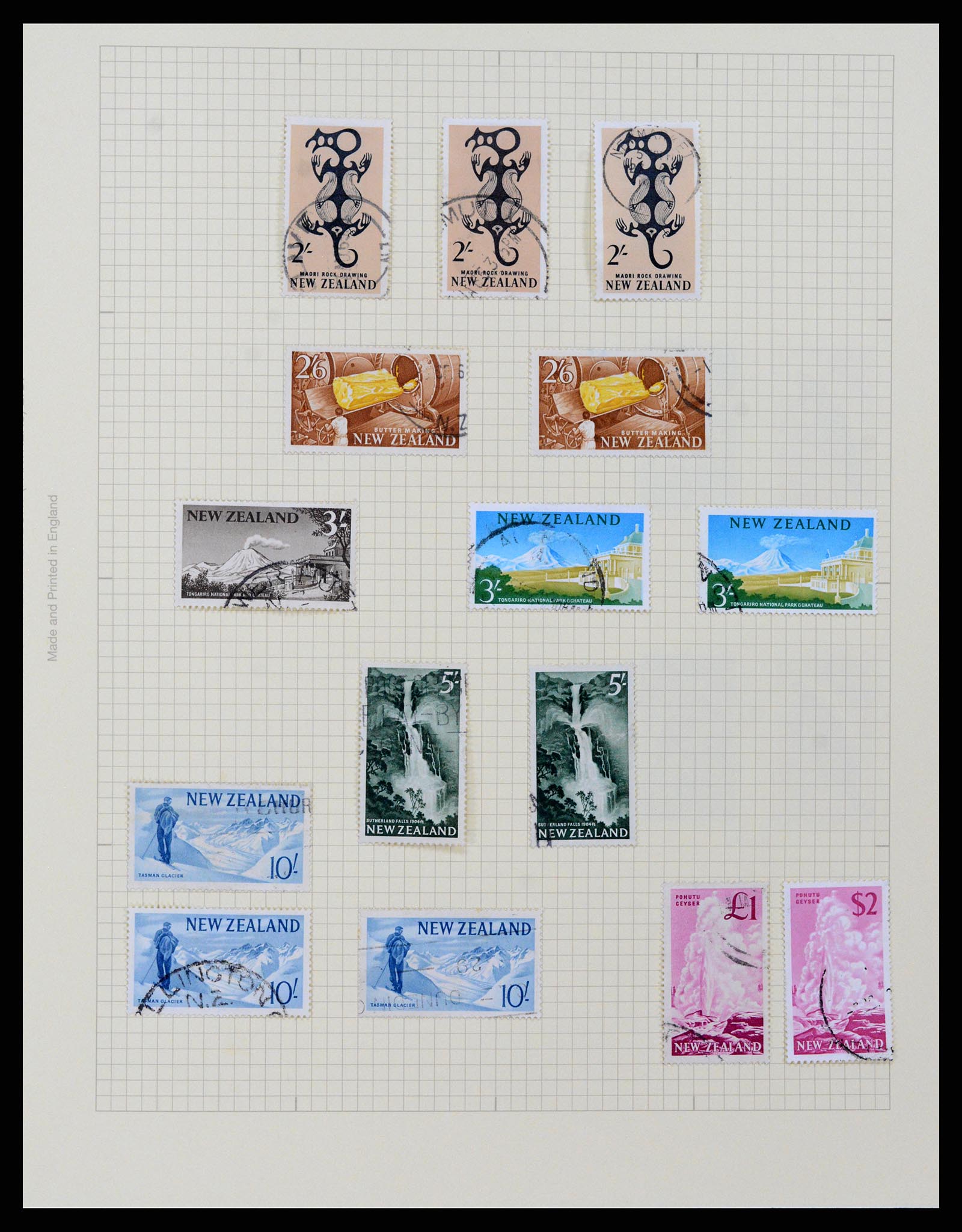 37608 096 - Postzegelverzameling 37608 Nieuw Zeeland 1874-2014.