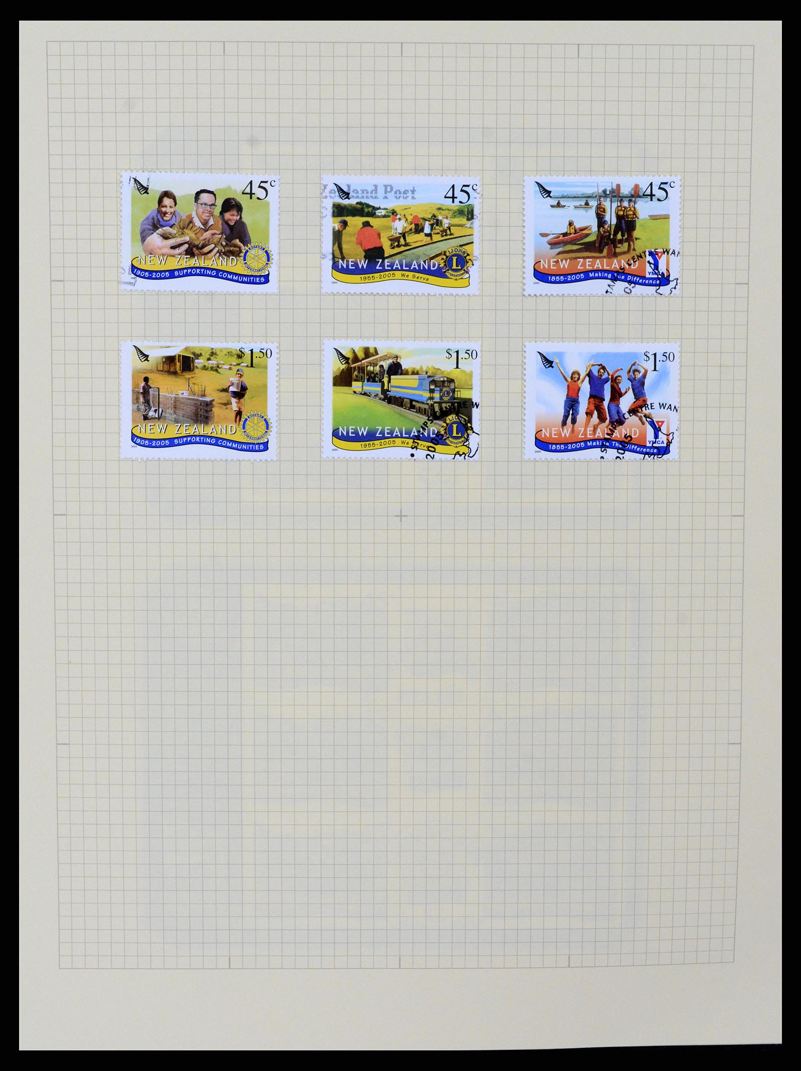 37608 381 - Stamp collection 37608 New Zealand 1874-2014.