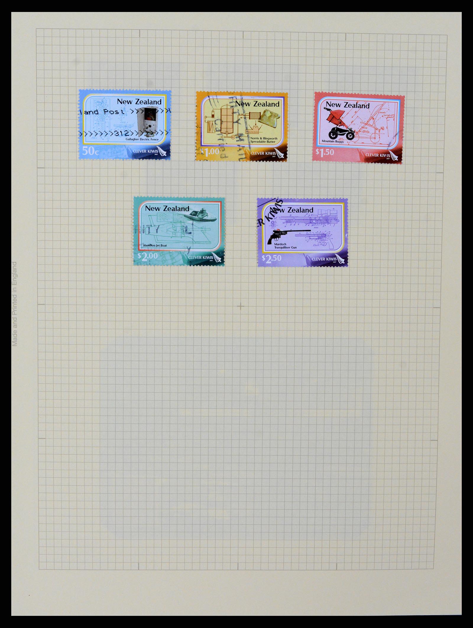 37608 411 - Stamp collection 37608 New Zealand 1874-2014.