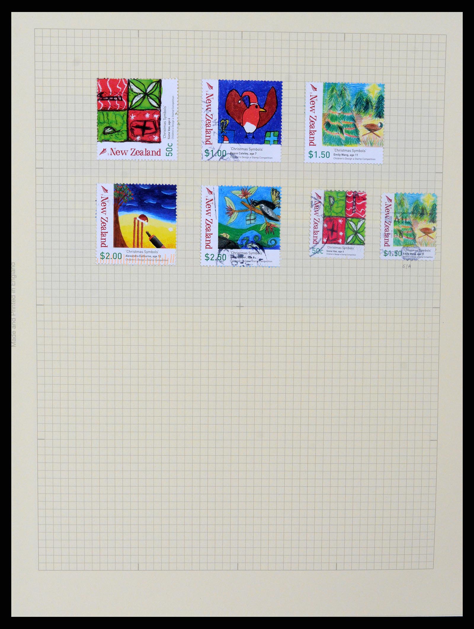 37608 415 - Stamp collection 37608 New Zealand 1874-2014.