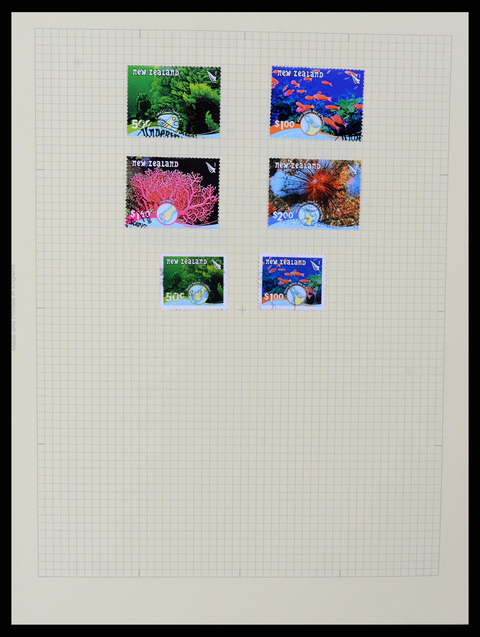 37608 417 - Stamp collection 37608 New Zealand 1874-2014.