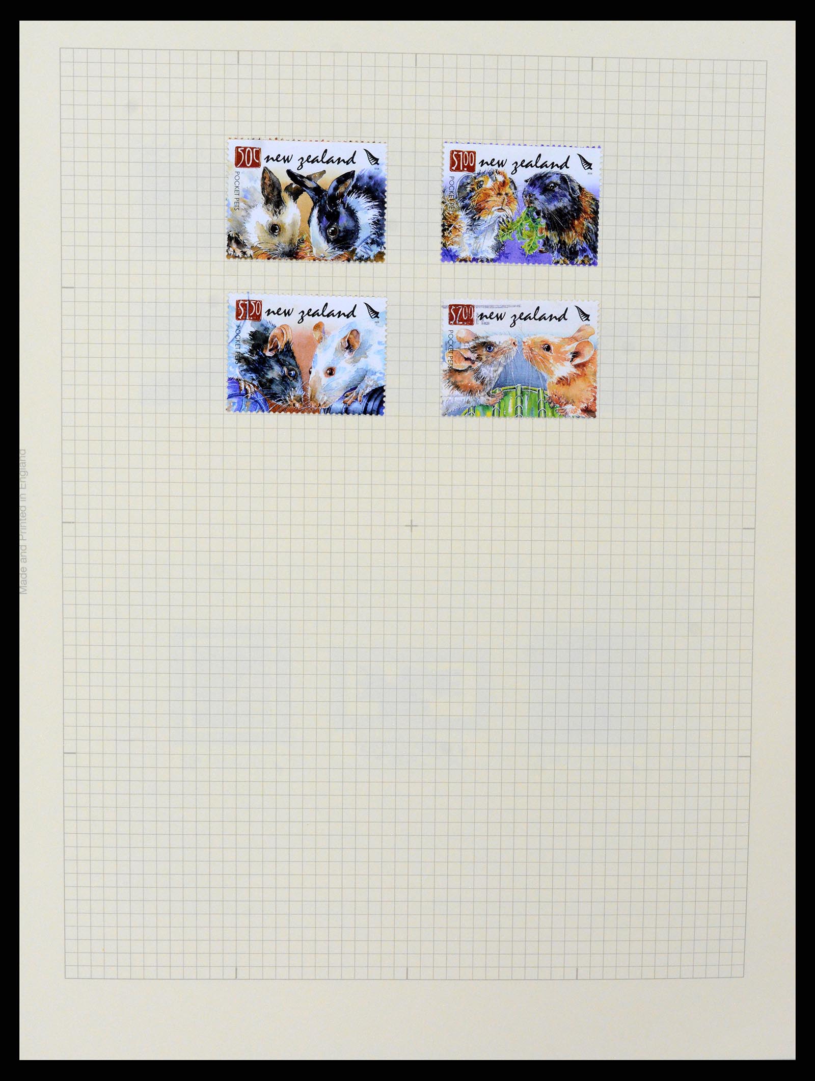 37608 418 - Stamp collection 37608 New Zealand 1874-2014.