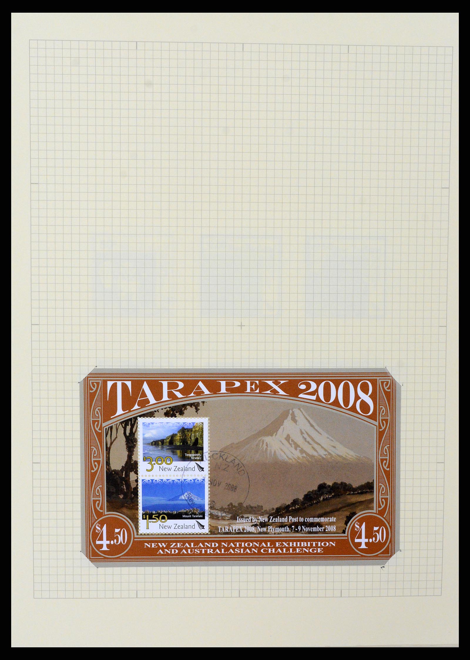 37608 425 - Postzegelverzameling 37608 Nieuw Zeeland 1874-2014.