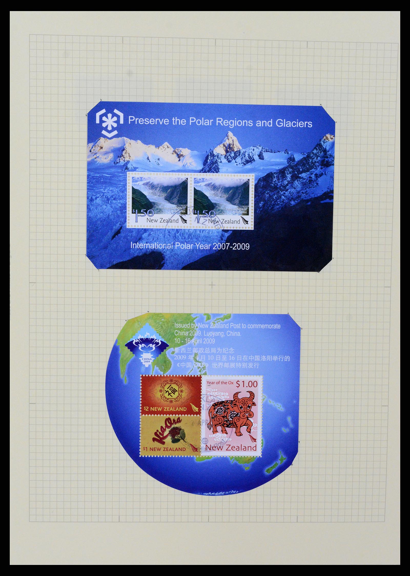 37608 432 - Postzegelverzameling 37608 Nieuw Zeeland 1874-2014.