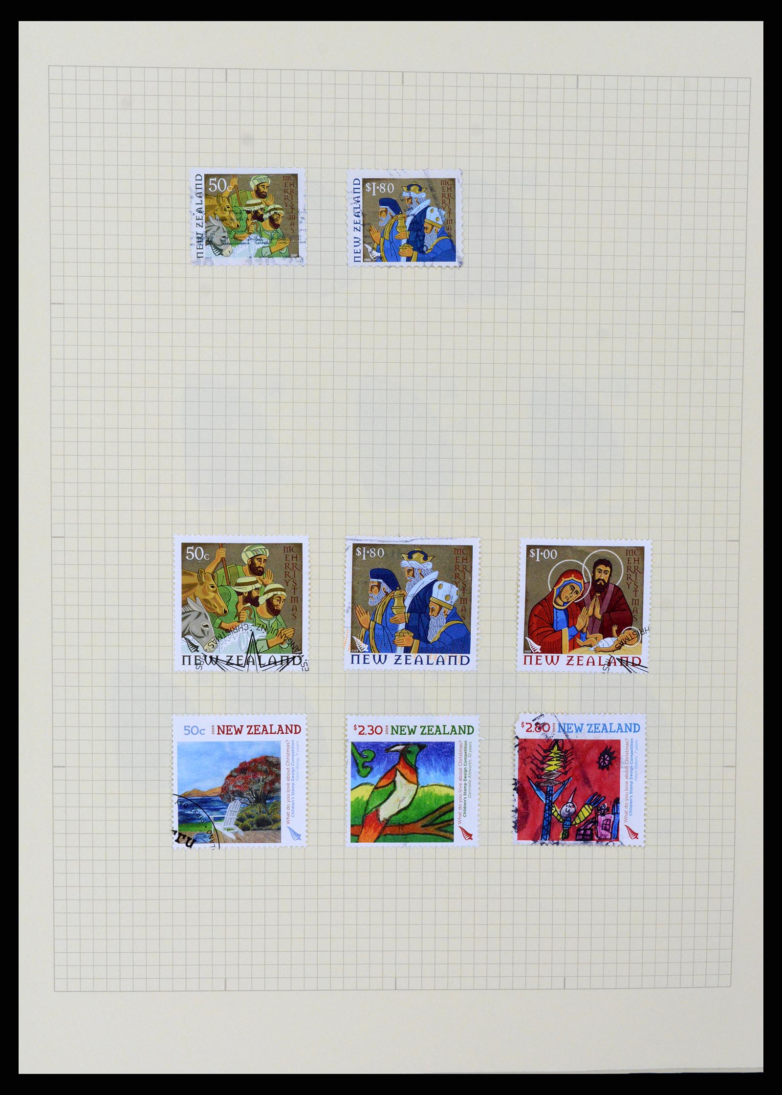 37608 438 - Postzegelverzameling 37608 Nieuw Zeeland 1874-2014.