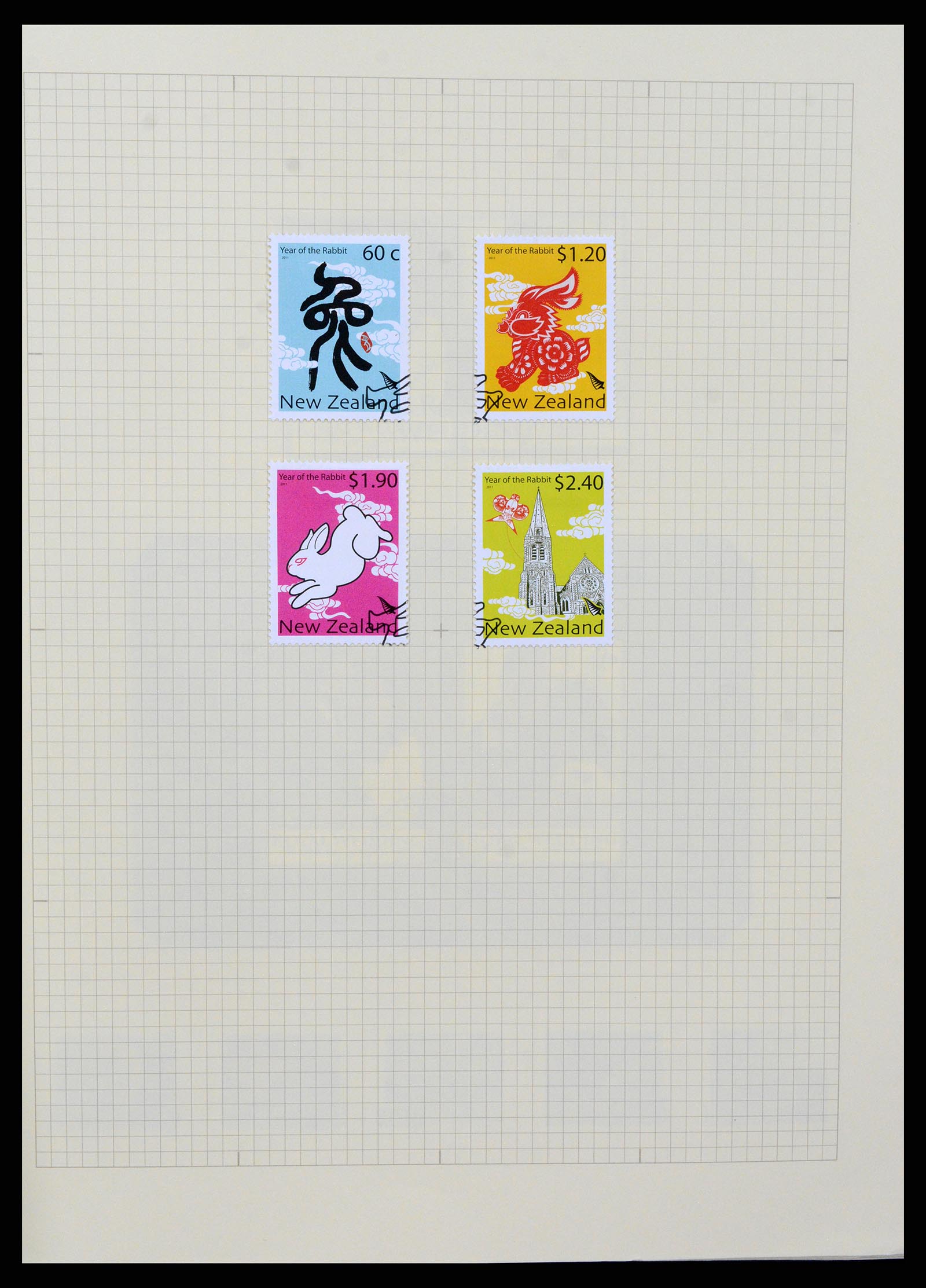 37608 450 - Postzegelverzameling 37608 Nieuw Zeeland 1874-2014.