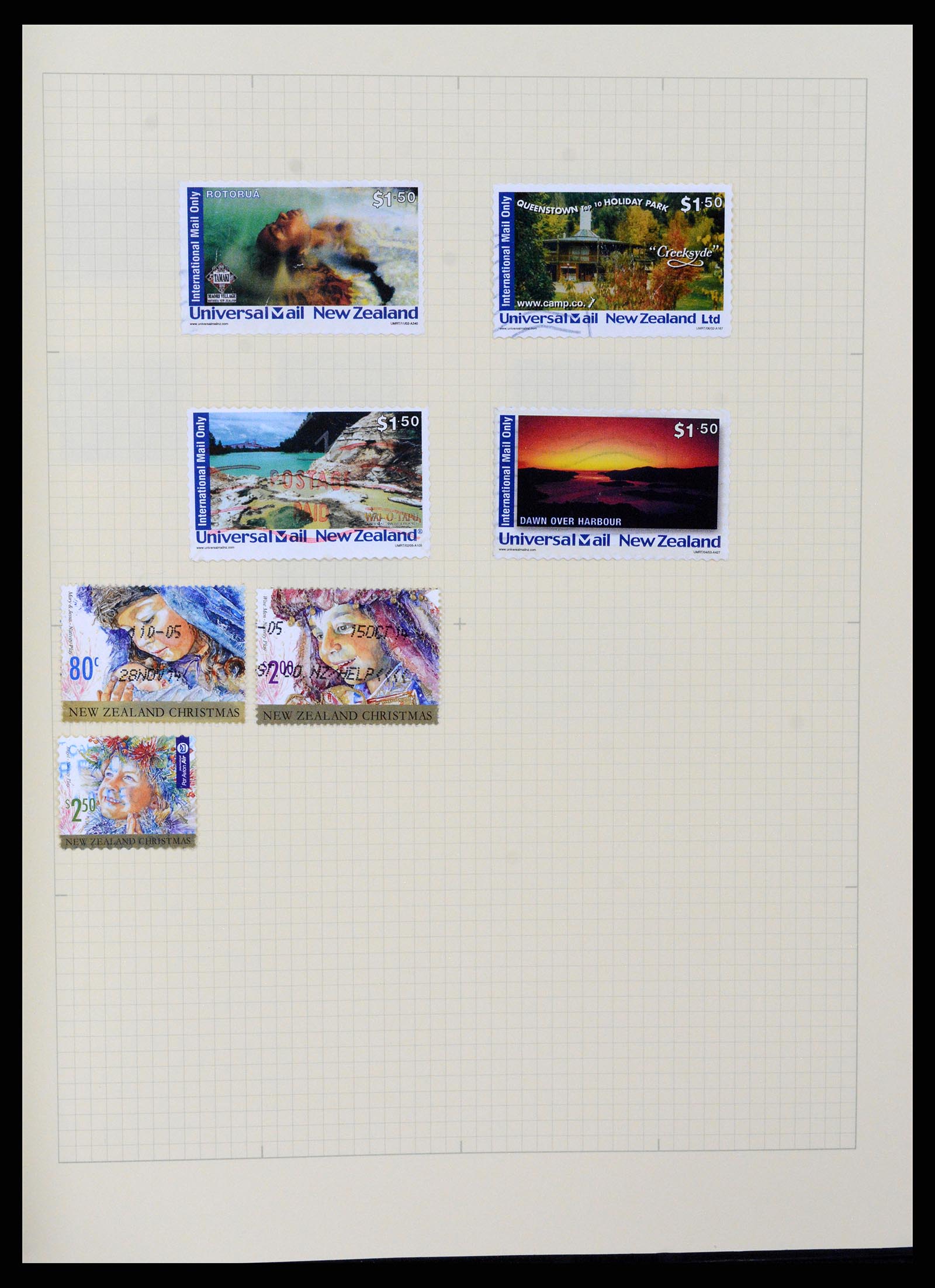 37608 467 - Postzegelverzameling 37608 Nieuw Zeeland 1874-2014.