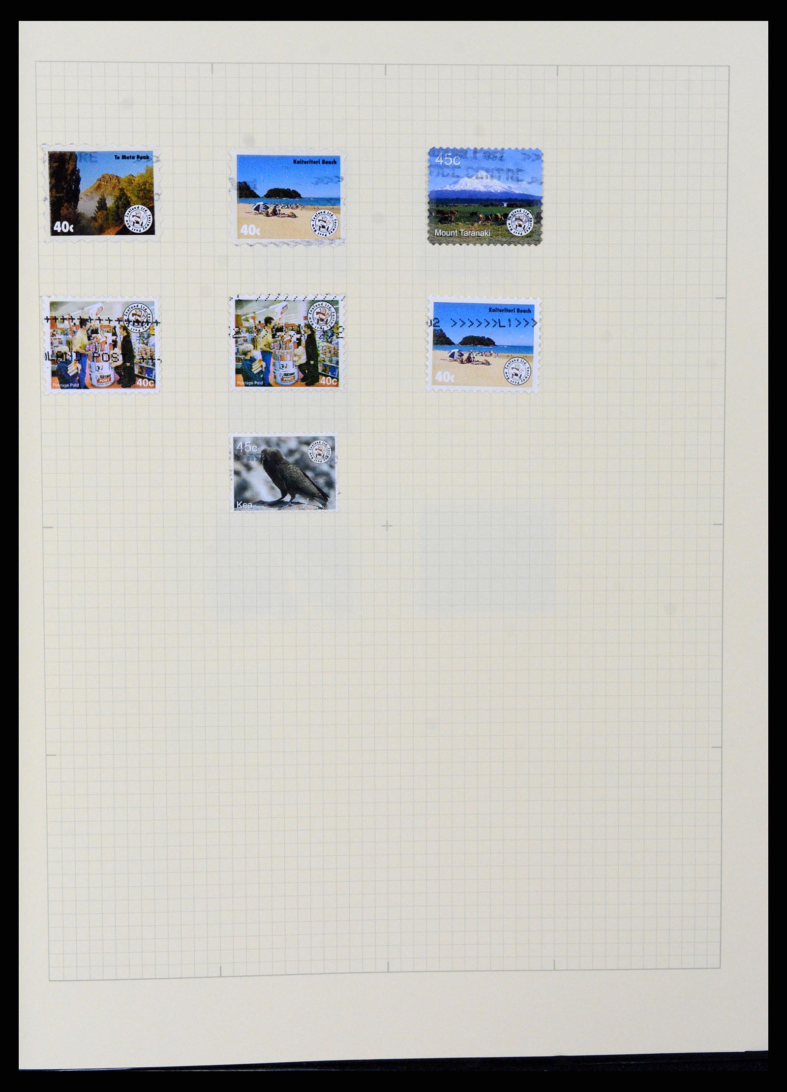 37608 468 - Postzegelverzameling 37608 Nieuw Zeeland 1874-2014.