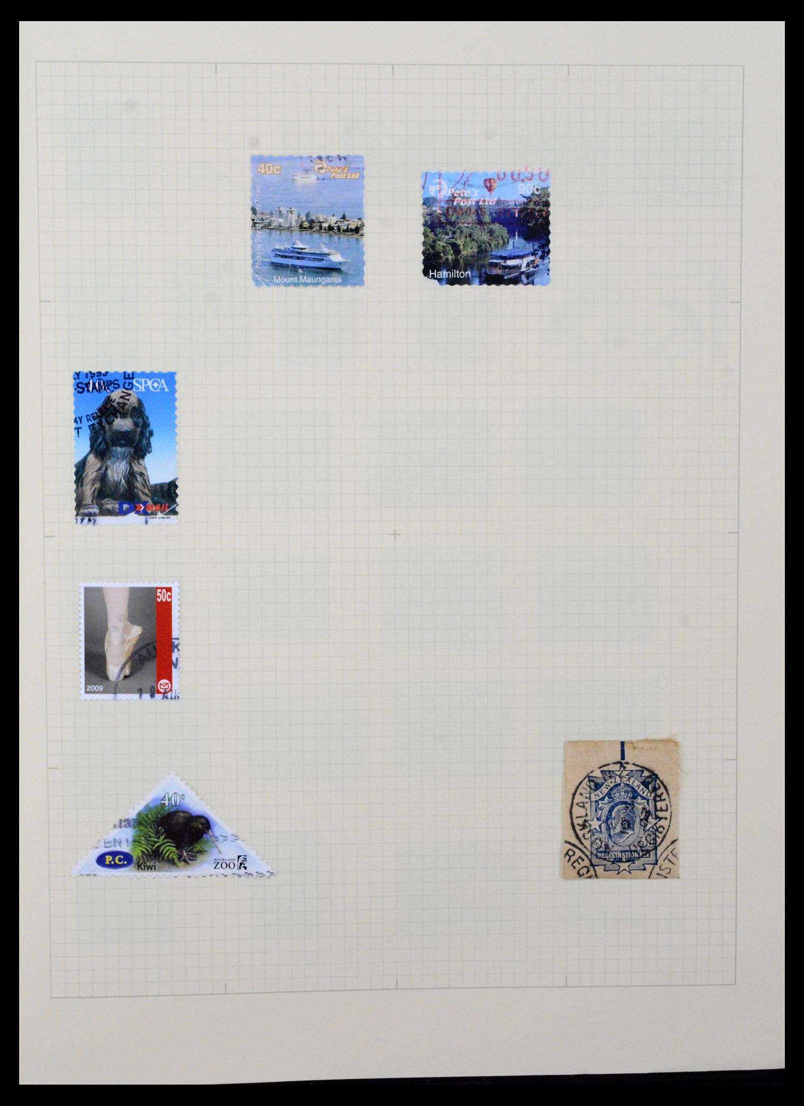 37608 471 - Postzegelverzameling 37608 Nieuw Zeeland 1874-2014.
