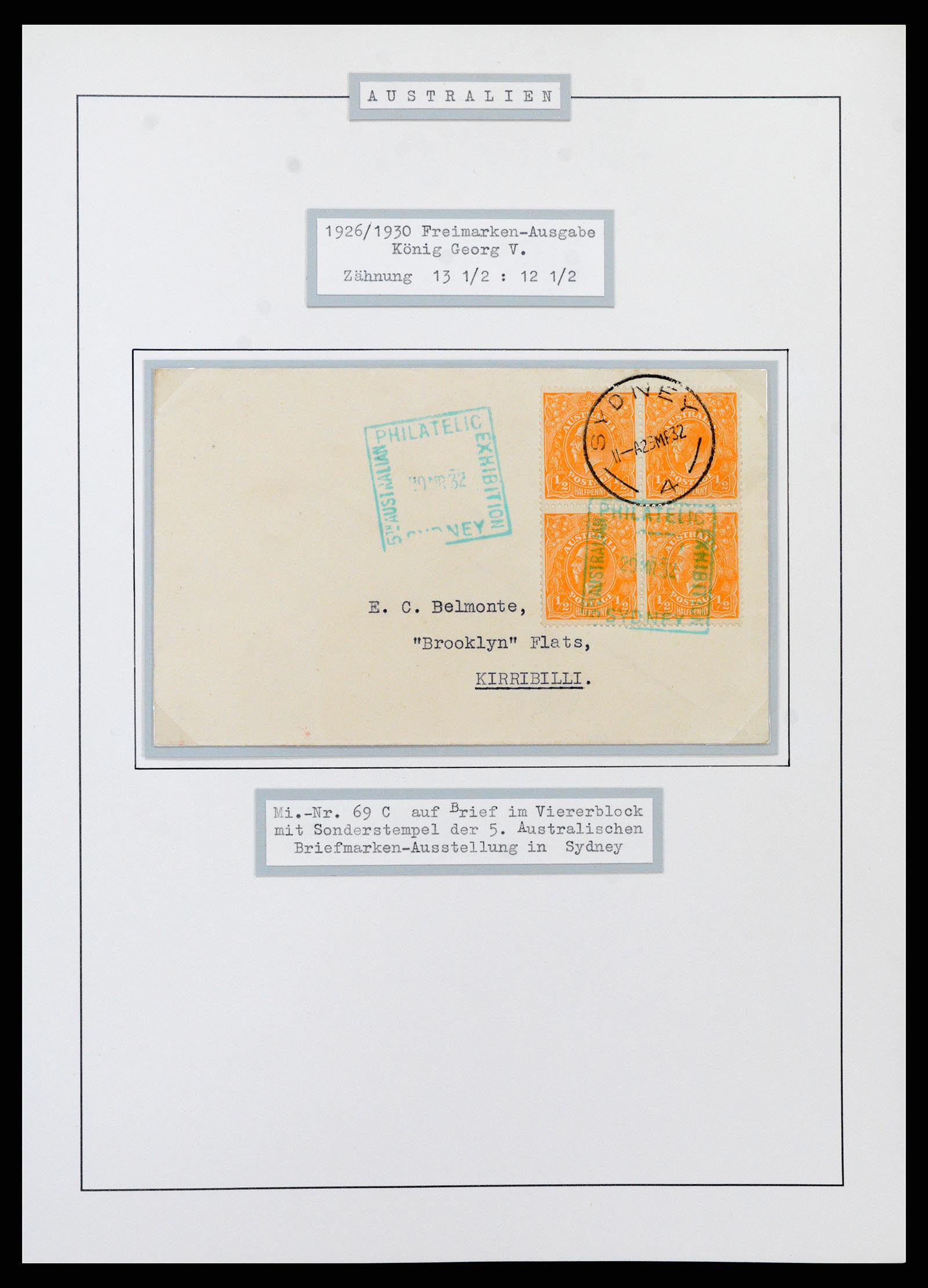 37609 0023 - Postzegelverzameling 37609 Australië 1913-1999.