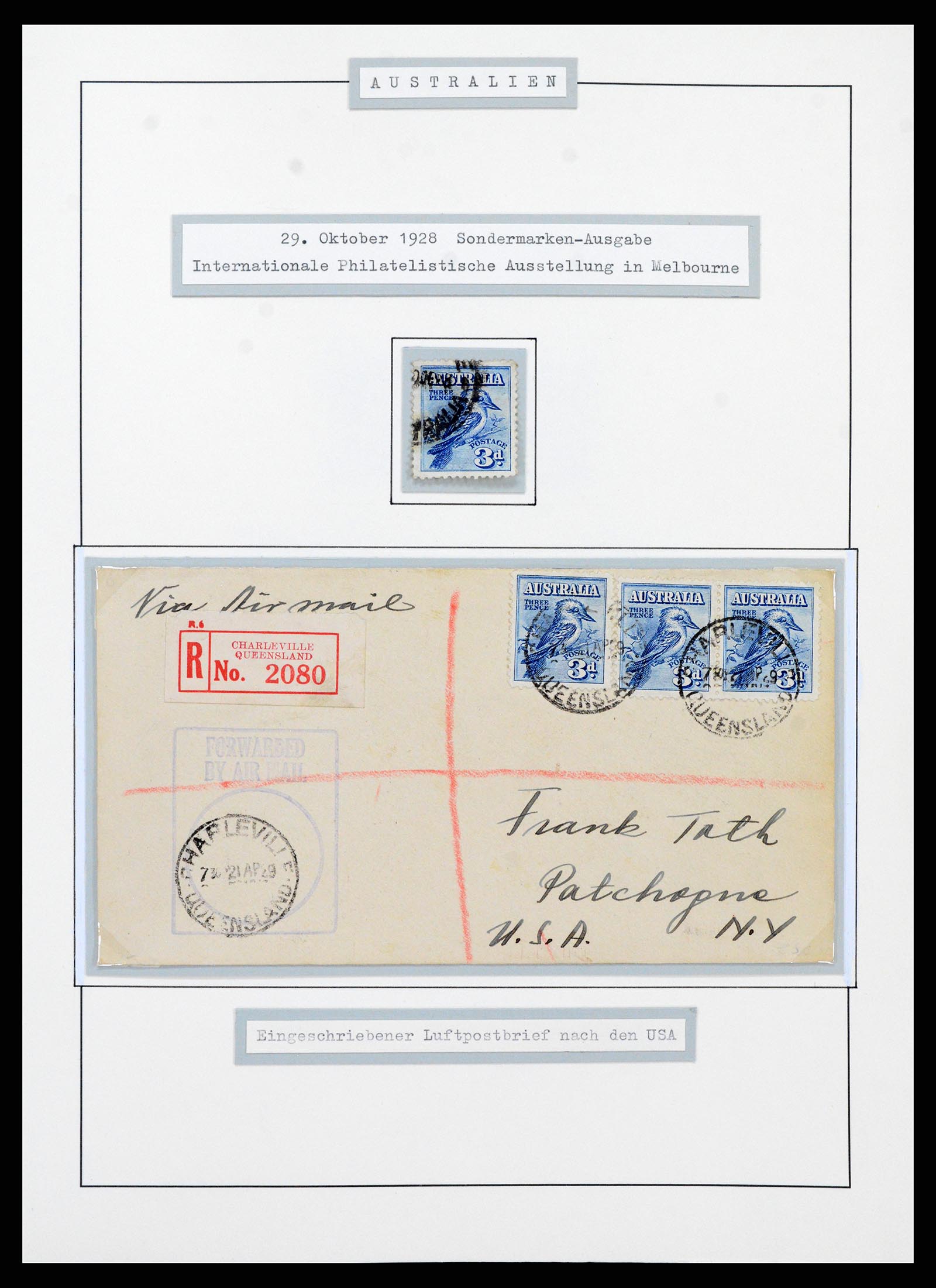 37609 0027 - Postzegelverzameling 37609 Australië 1913-1999.