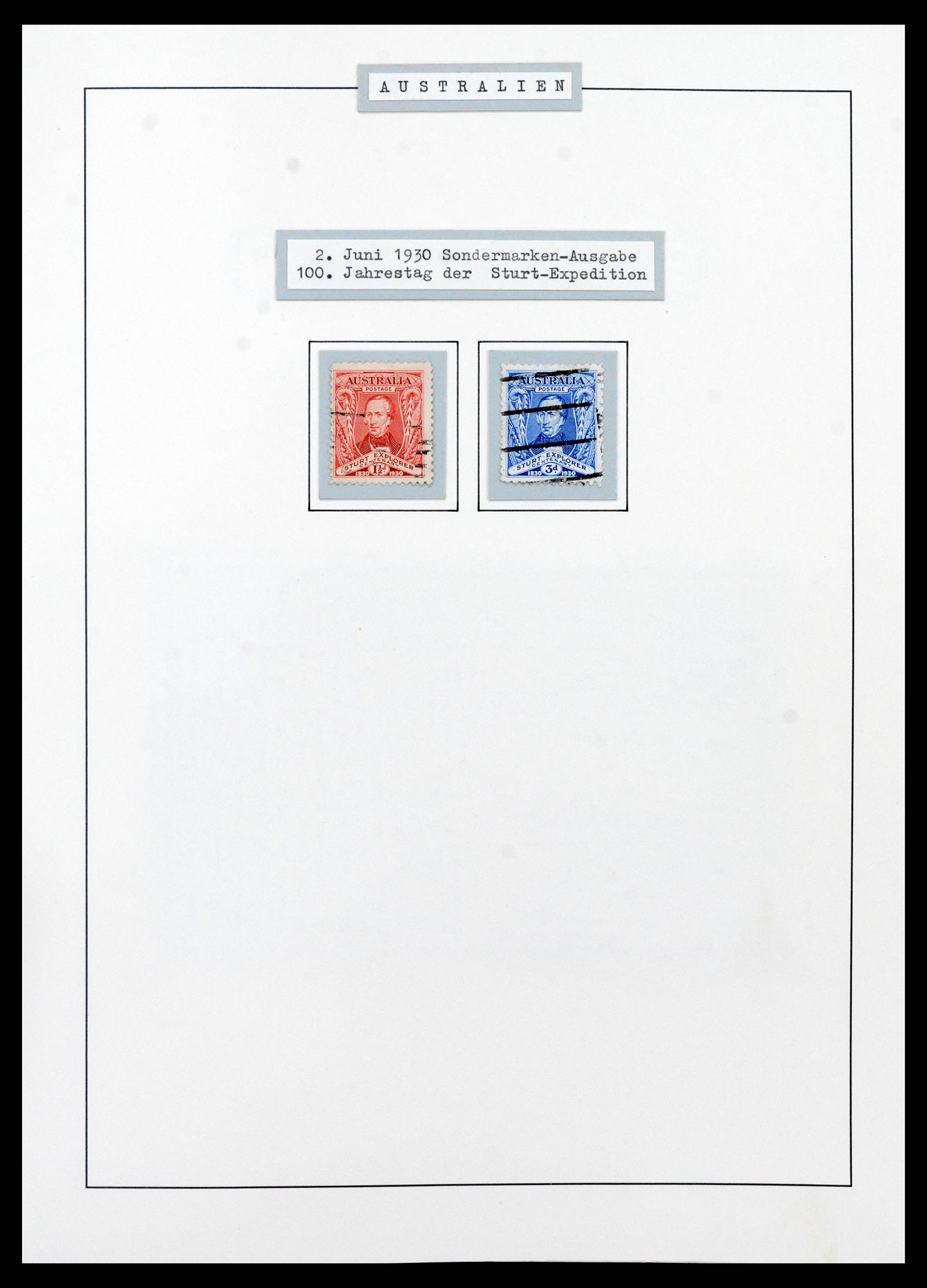 37609 0032 - Postzegelverzameling 37609 Australië 1913-1999.