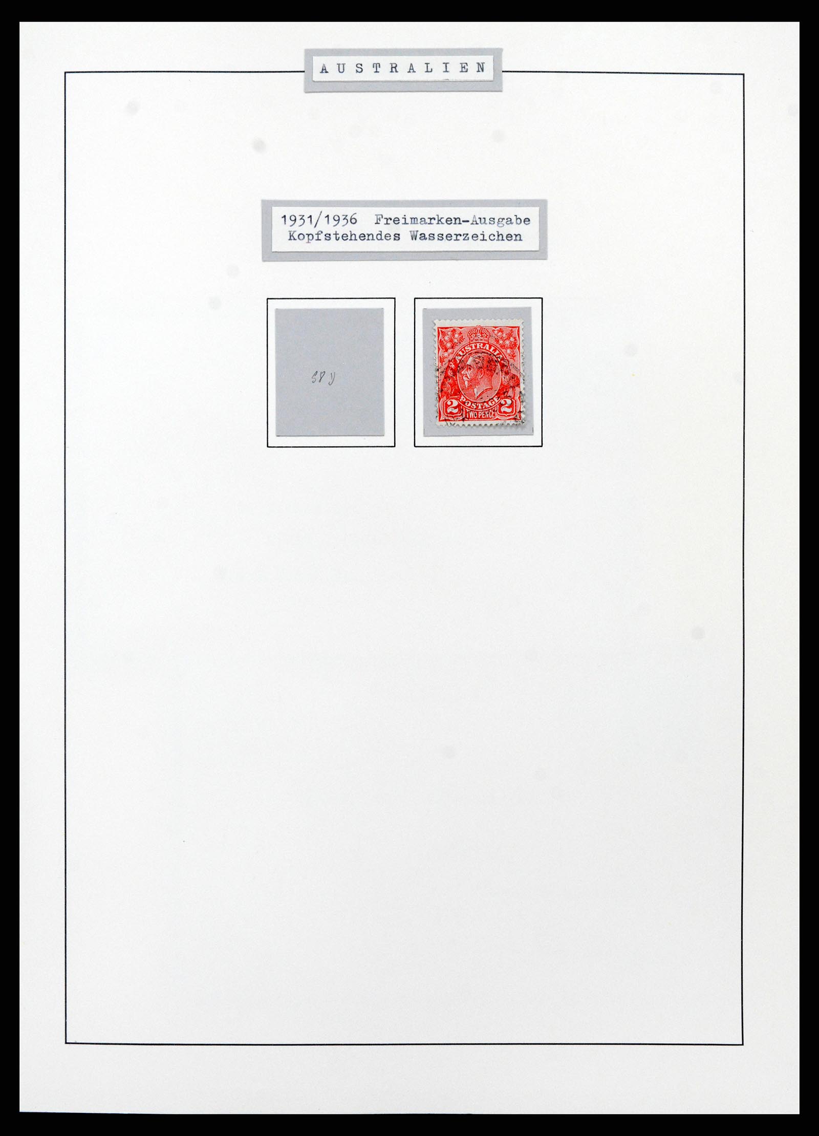 37609 0039 - Postzegelverzameling 37609 Australië 1913-1999.
