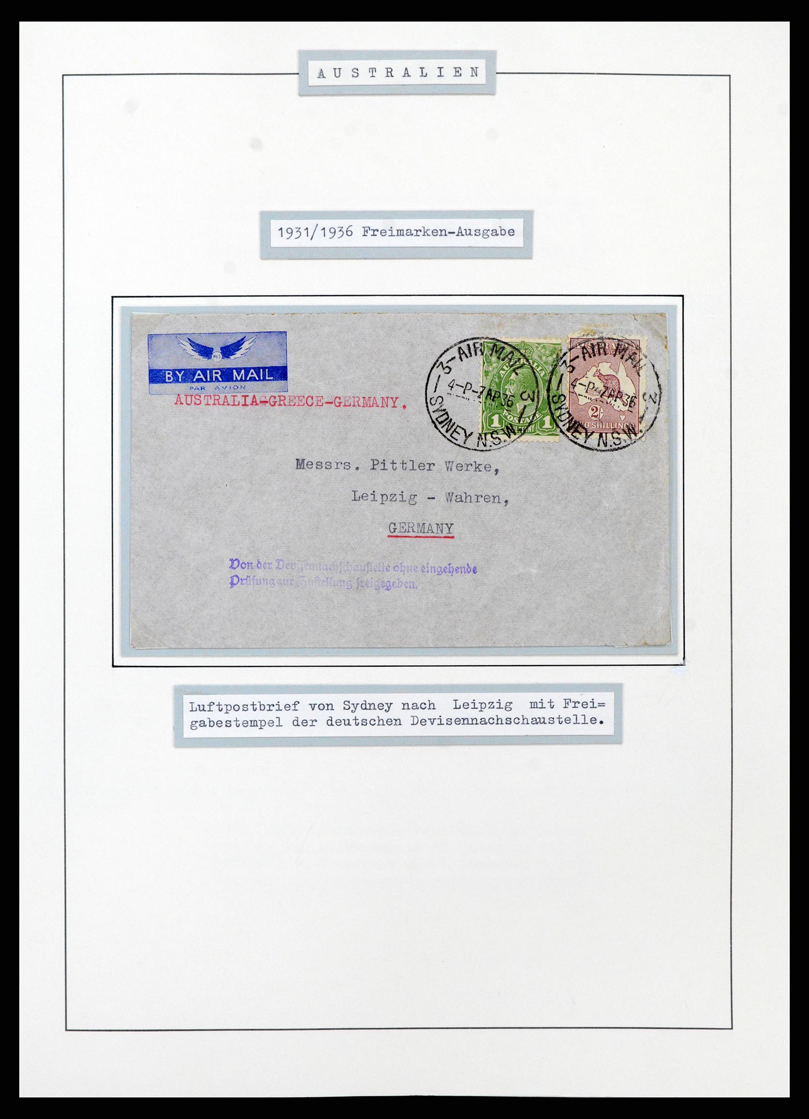 37609 0042 - Postzegelverzameling 37609 Australië 1913-1999.