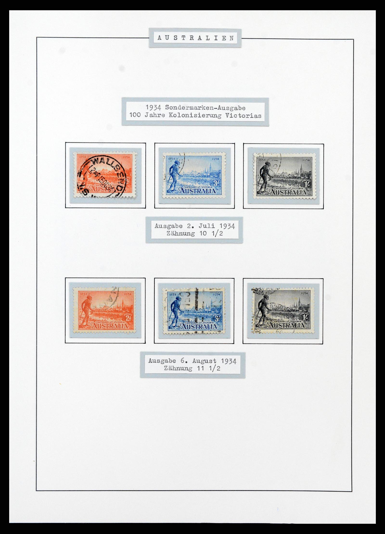 37609 0047 - Stamp collection 37609 Australia 1913-1999.