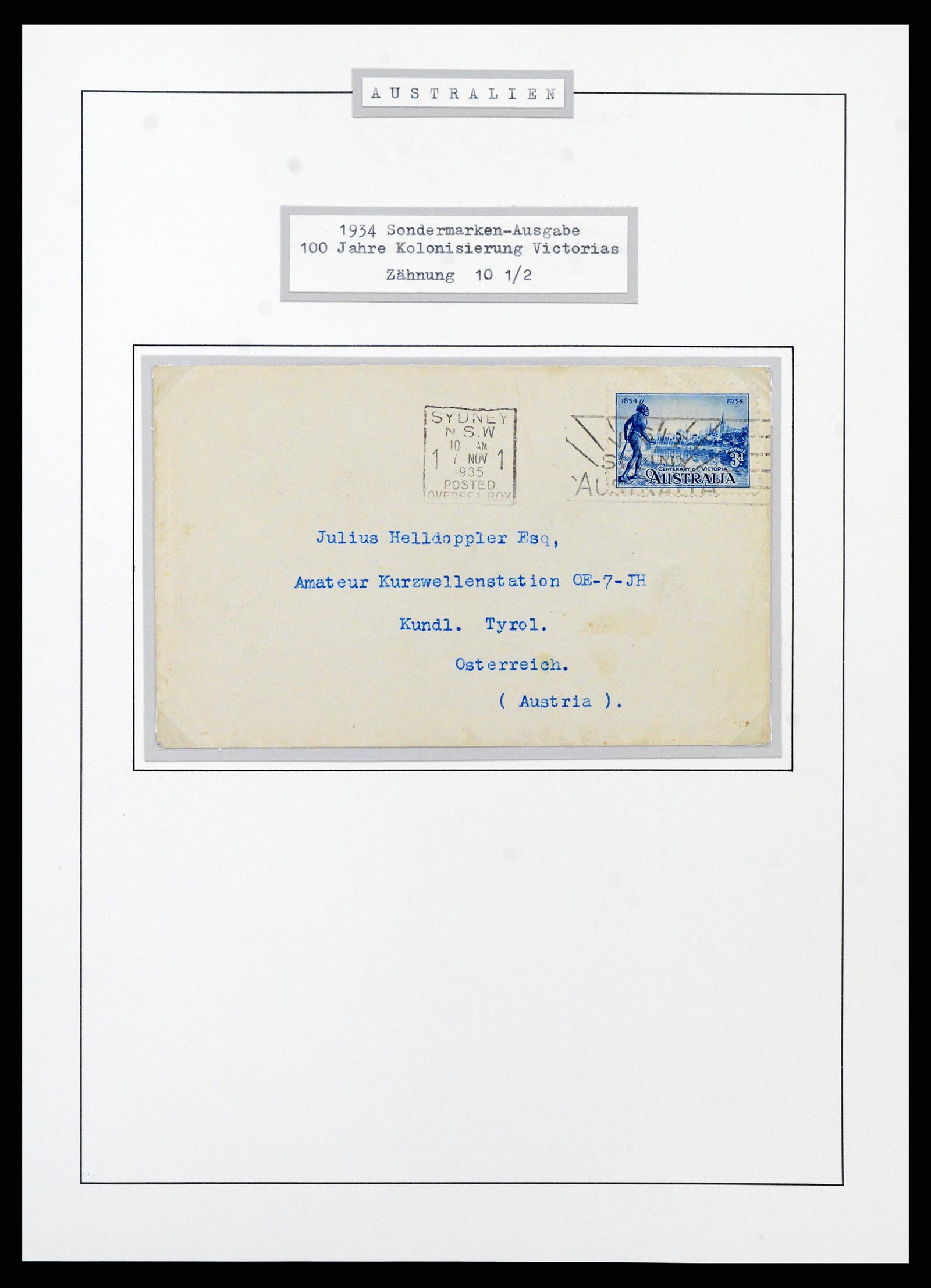 37609 0048 - Postzegelverzameling 37609 Australië 1913-1999.