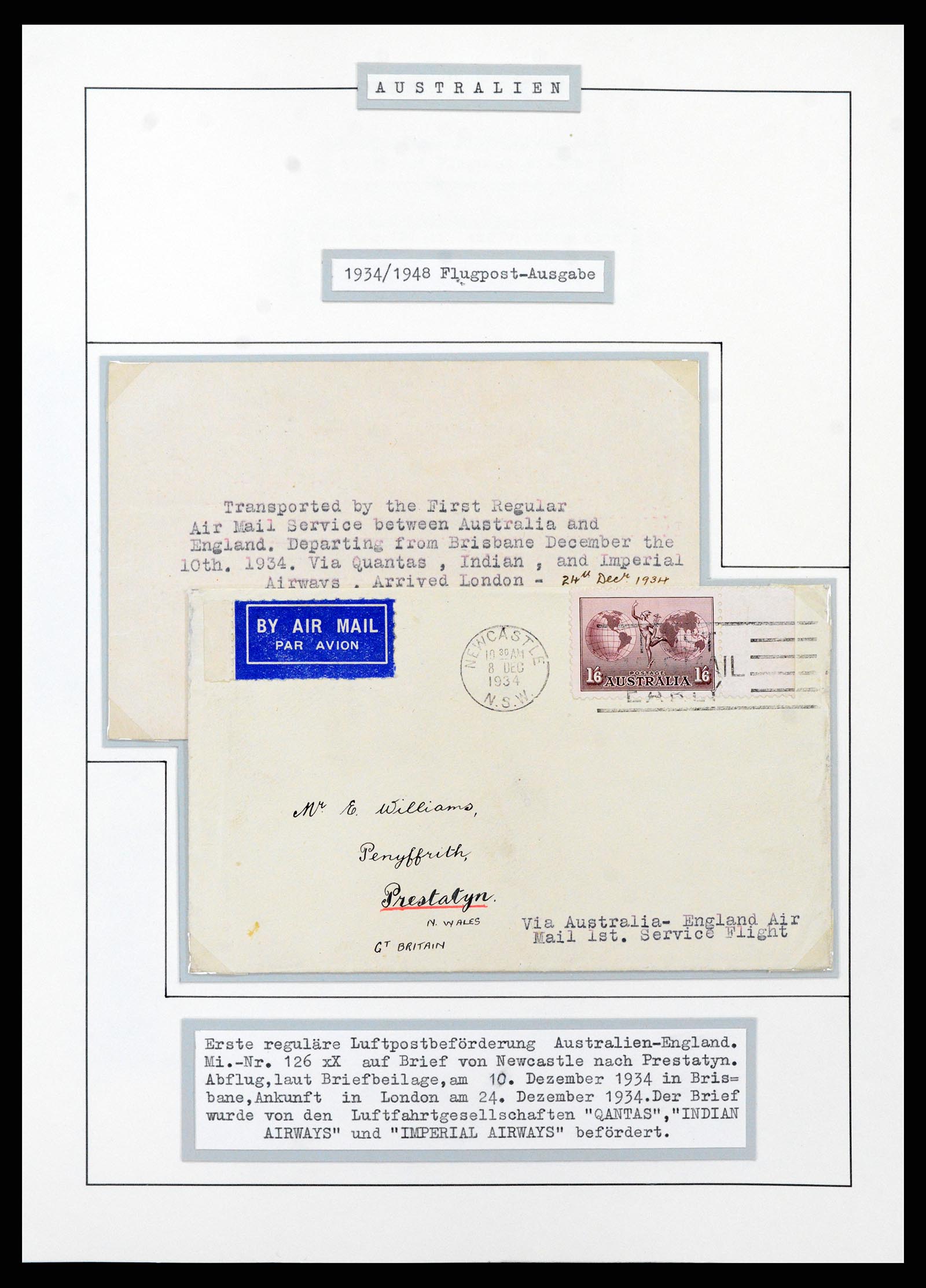 37609 0052 - Postzegelverzameling 37609 Australië 1913-1999.