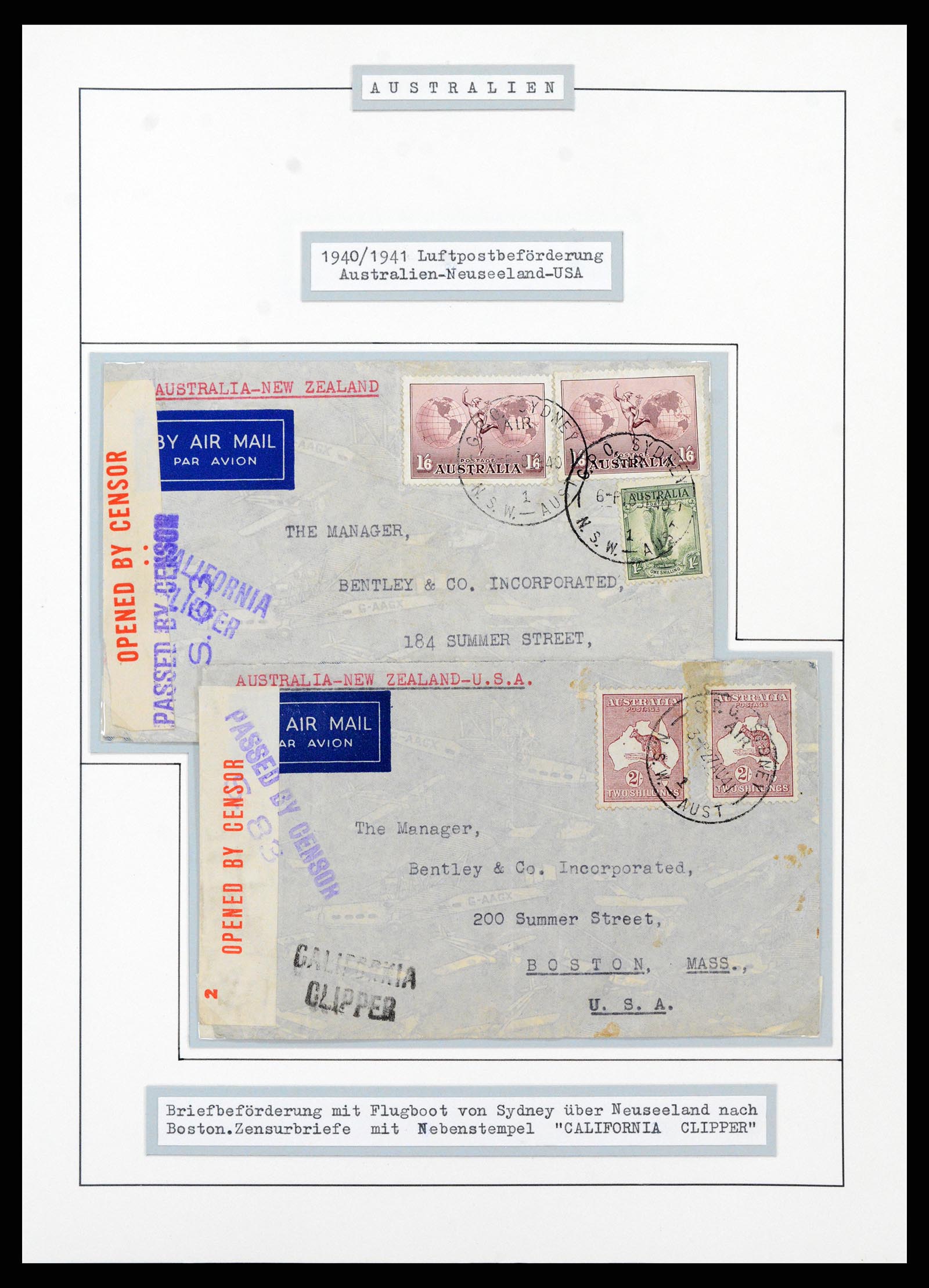 37609 0054 - Postzegelverzameling 37609 Australië 1913-1999.