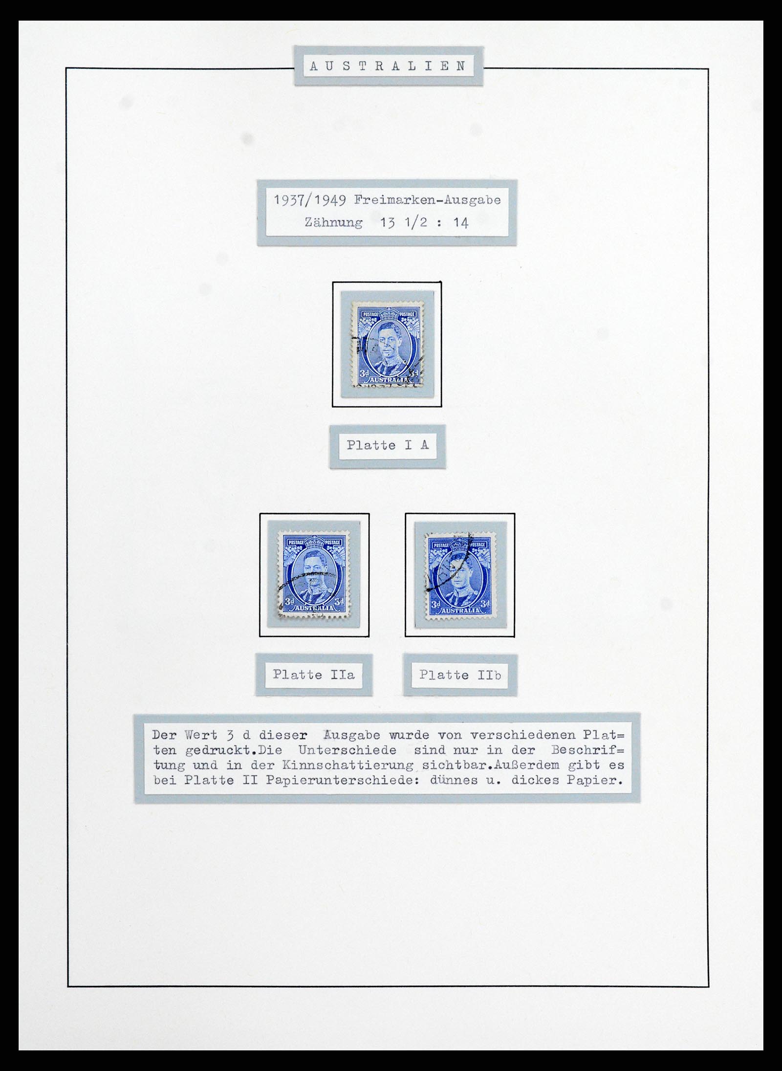 37609 0062 - Stamp collection 37609 Australia 1913-1999.