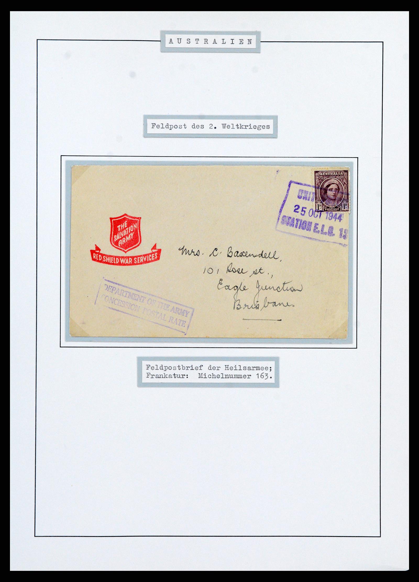 37609 0076 - Postzegelverzameling 37609 Australië 1913-1999.