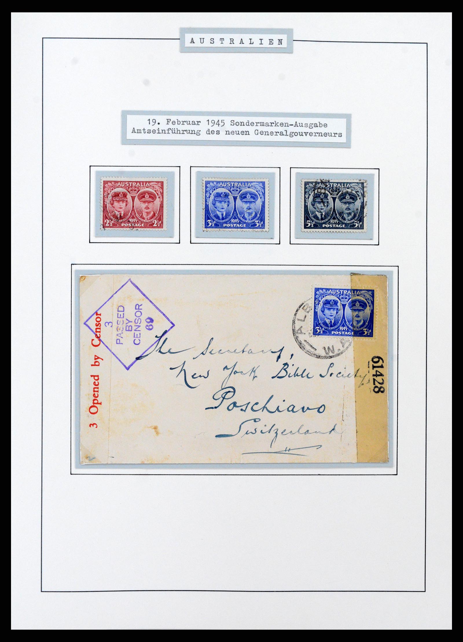 37609 0077 - Postzegelverzameling 37609 Australië 1913-1999.