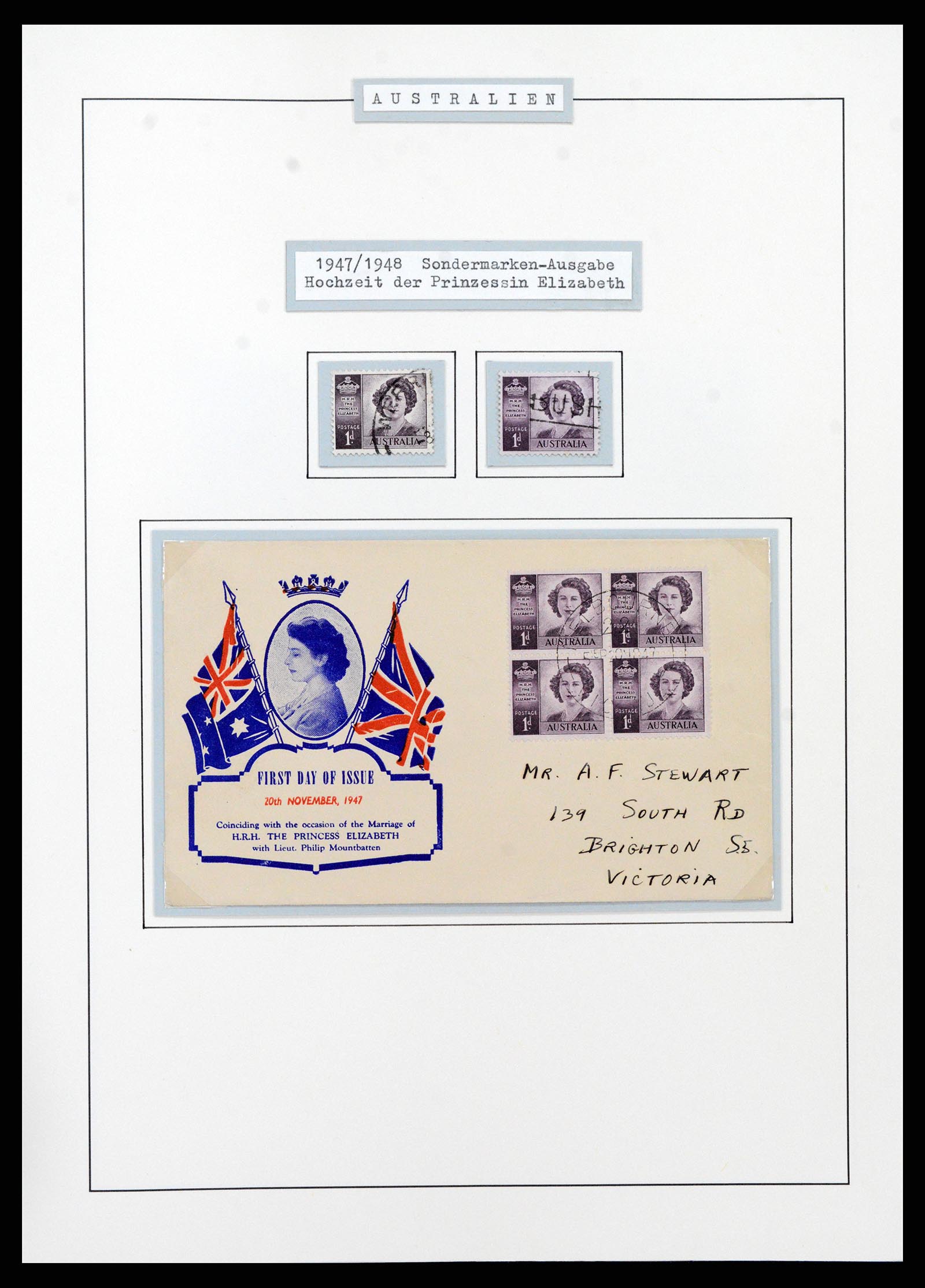 37609 0083 - Stamp collection 37609 Australia 1913-1999.