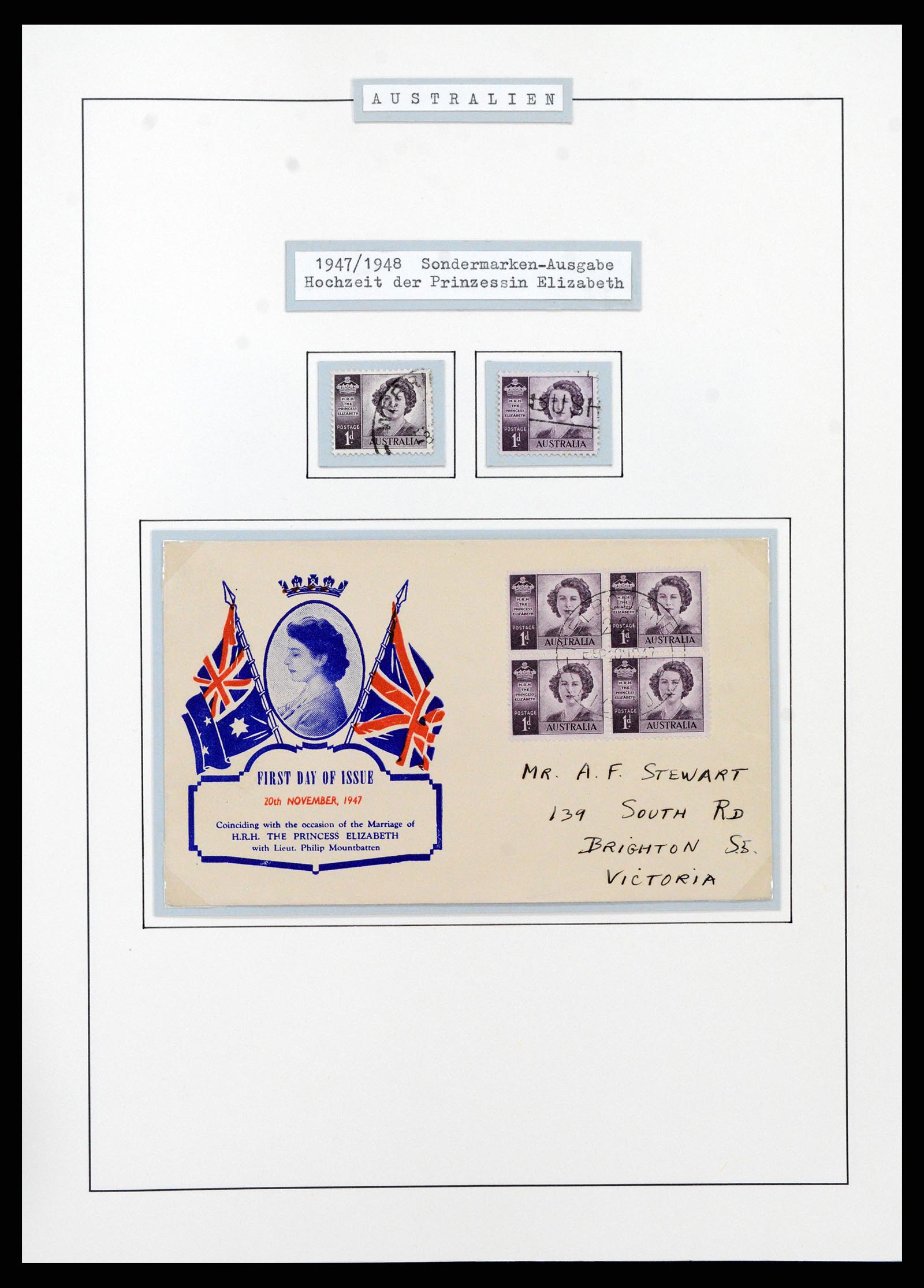 37609 0083 - Postzegelverzameling 37609 Australië 1913-1999.