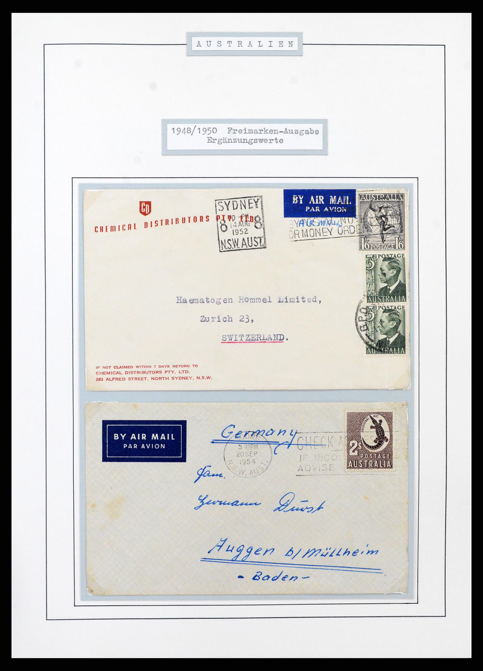 37609 0086 - Postzegelverzameling 37609 Australië 1913-1999.