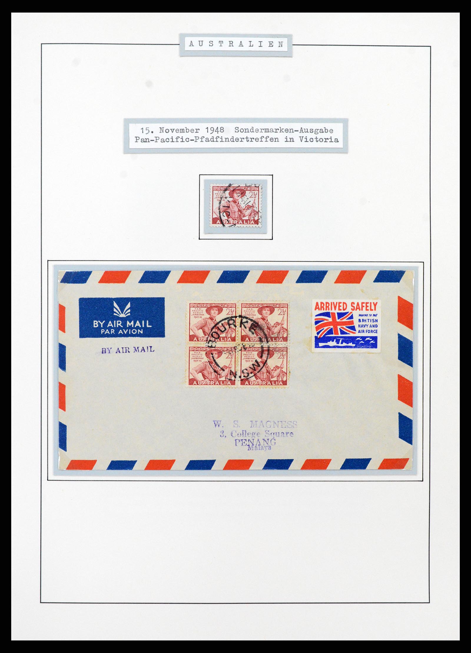 37609 0088 - Postzegelverzameling 37609 Australië 1913-1999.