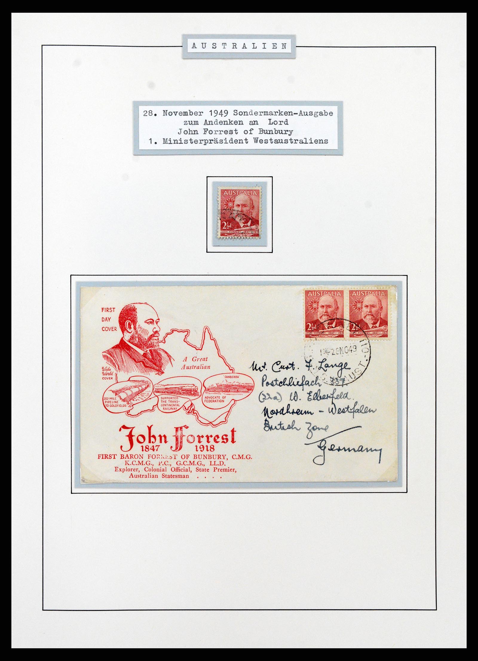 37609 0092 - Stamp collection 37609 Australia 1913-1999.